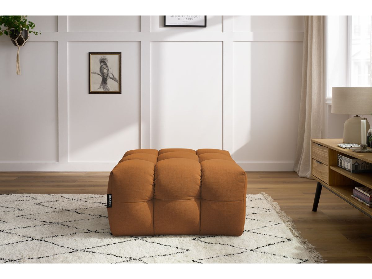 Bobochic Cloud Pouf Stoff Gelb