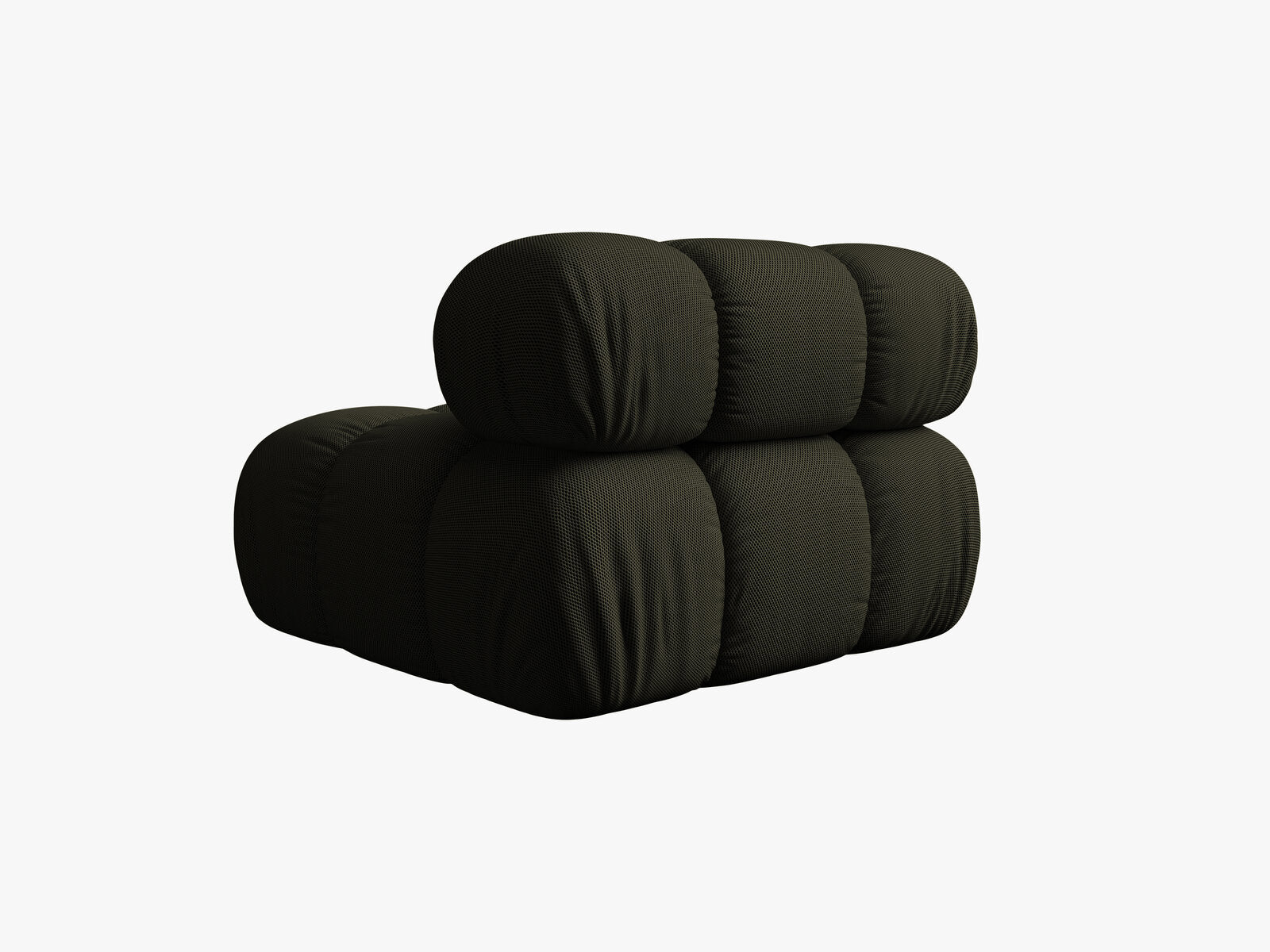 Micadoni Armloses Modul Bellis 3D-Stoff Sonic Amazonas Grün