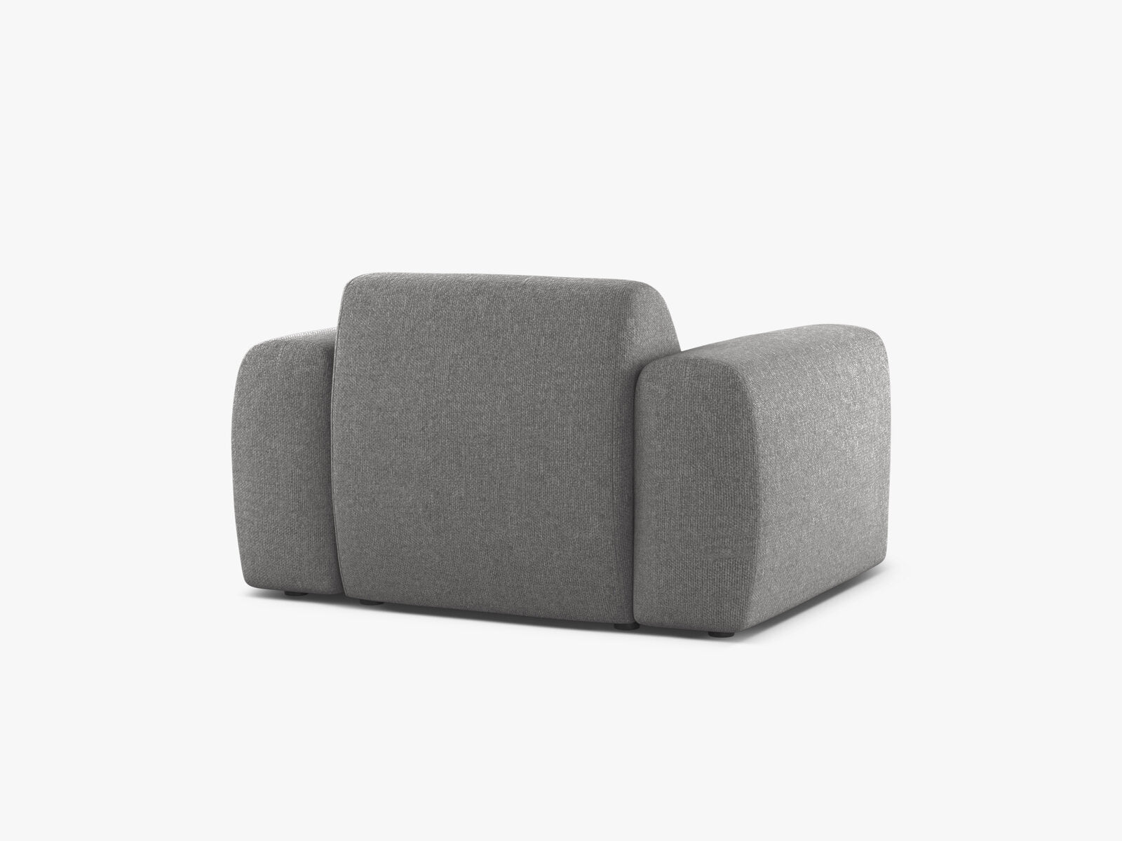 Micadoni Sessel Molino Chenille Eden Hellgrau