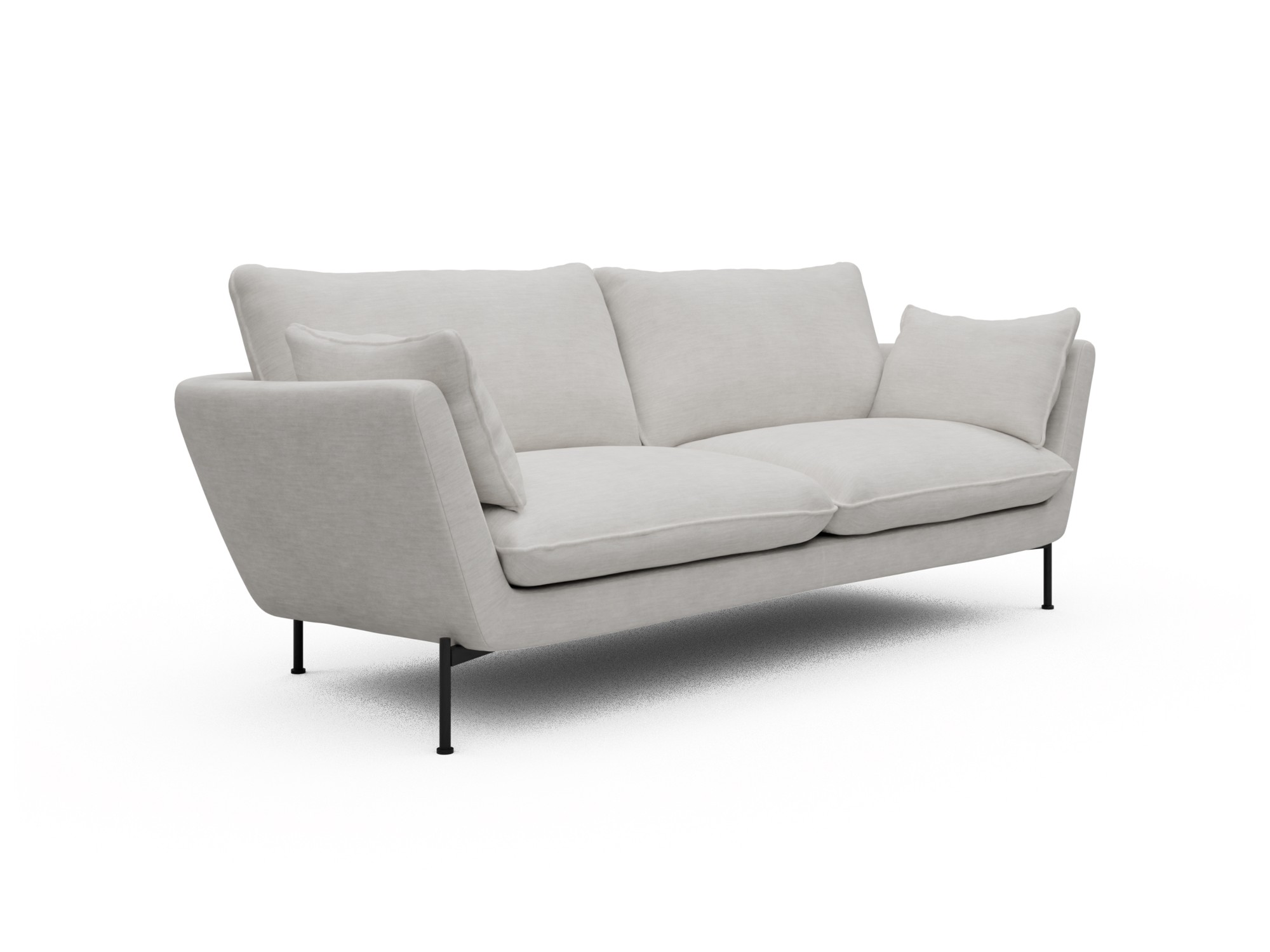 Skandi Home Sofa Anton 3-Sitzer Vivus-Dusty-Off-White moebelfaktor