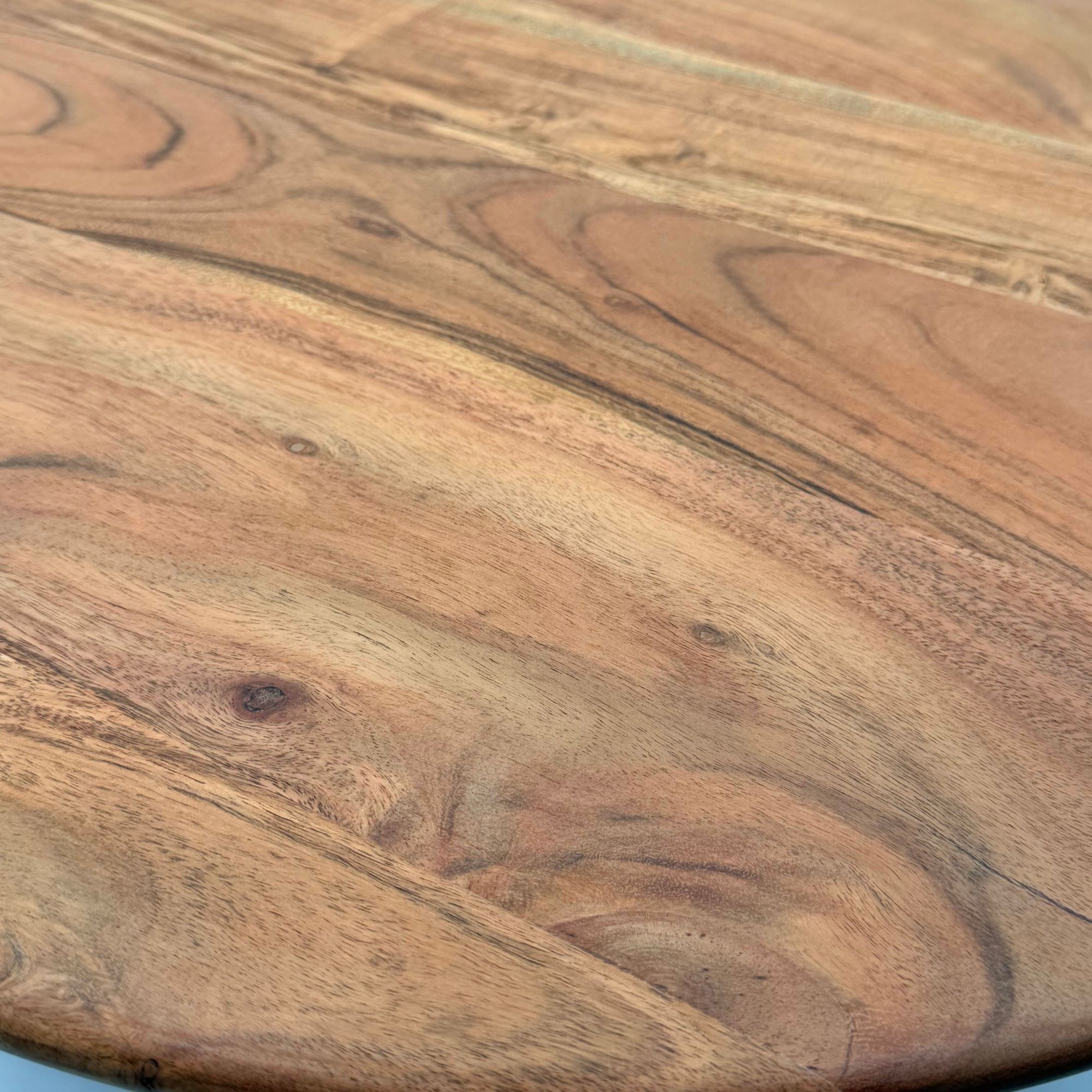 Couchtisch Stadlandet Massivholz Akazie Ø 60 × H 36 cm