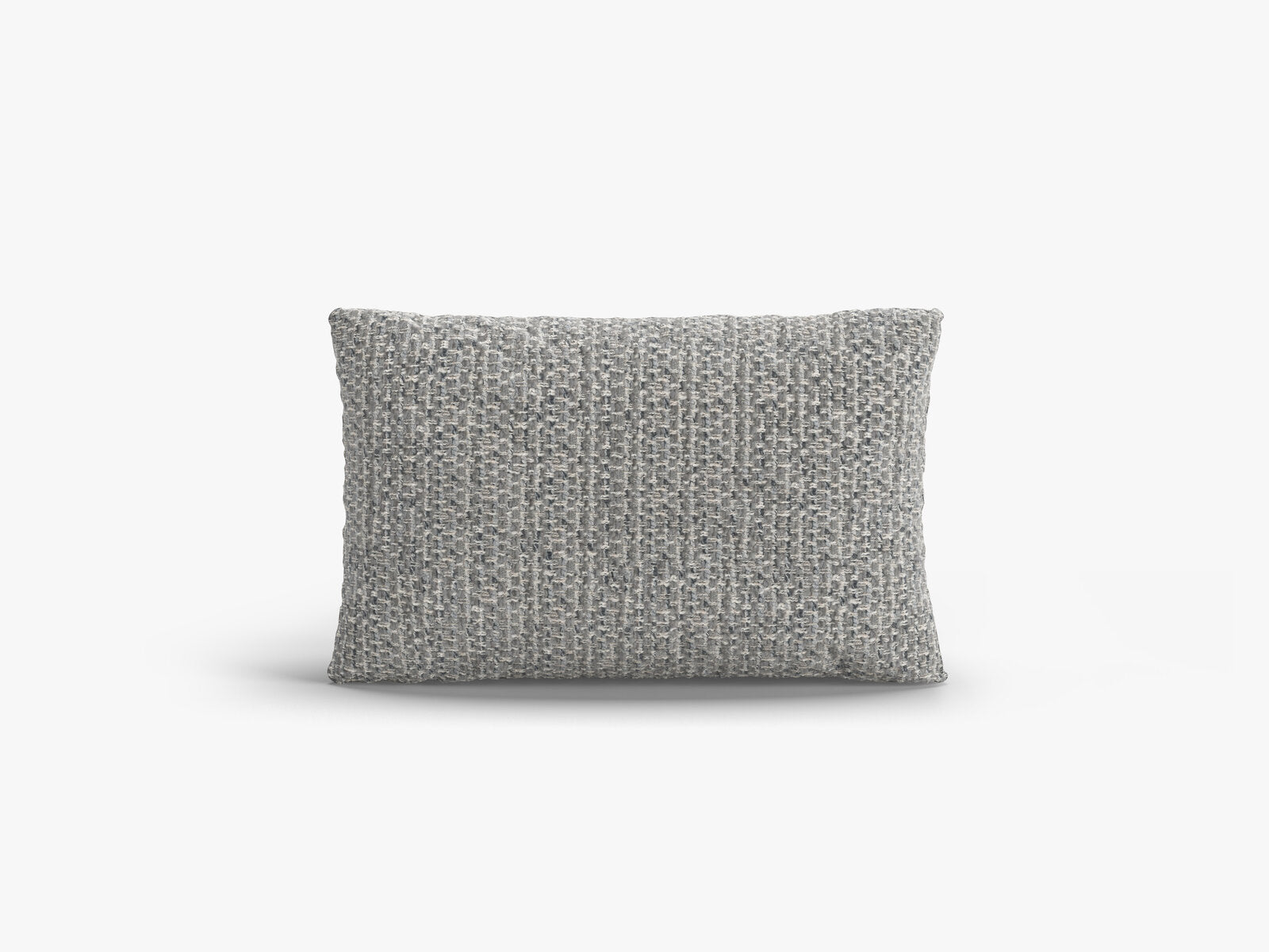 Micadoni Kissen Poppy Chenille Silencio Grau 30x50