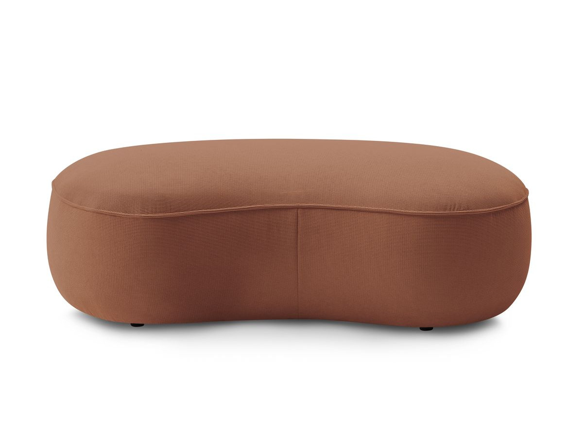 Bobochic Saint-germain Pouf Strukturstoff Orange