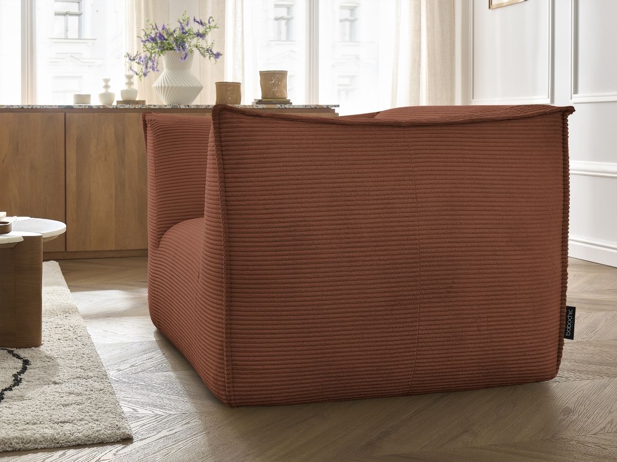 Bobochic Giorgia Sessel Cordsamt Orange