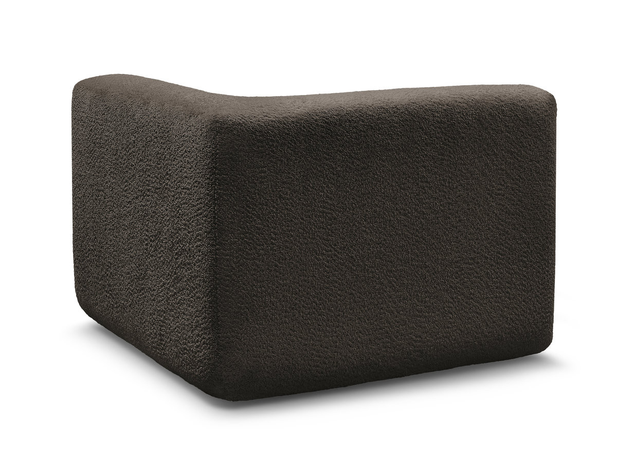 Bobochic Anda Sofa 1-Sitzer Chenille Braun