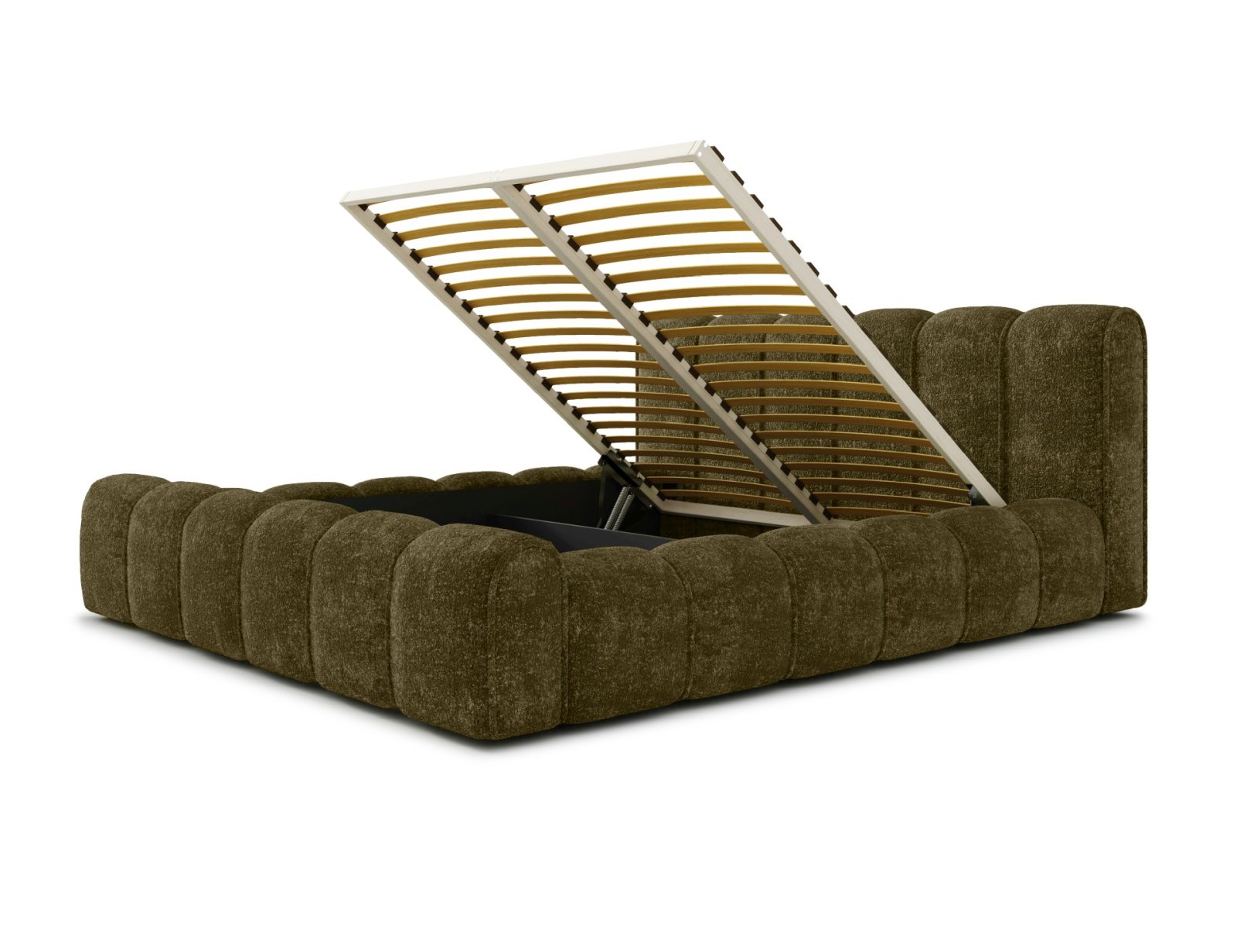 Polsterbett Belio Chenille 180x200 mit Holzrahmen Venga 162