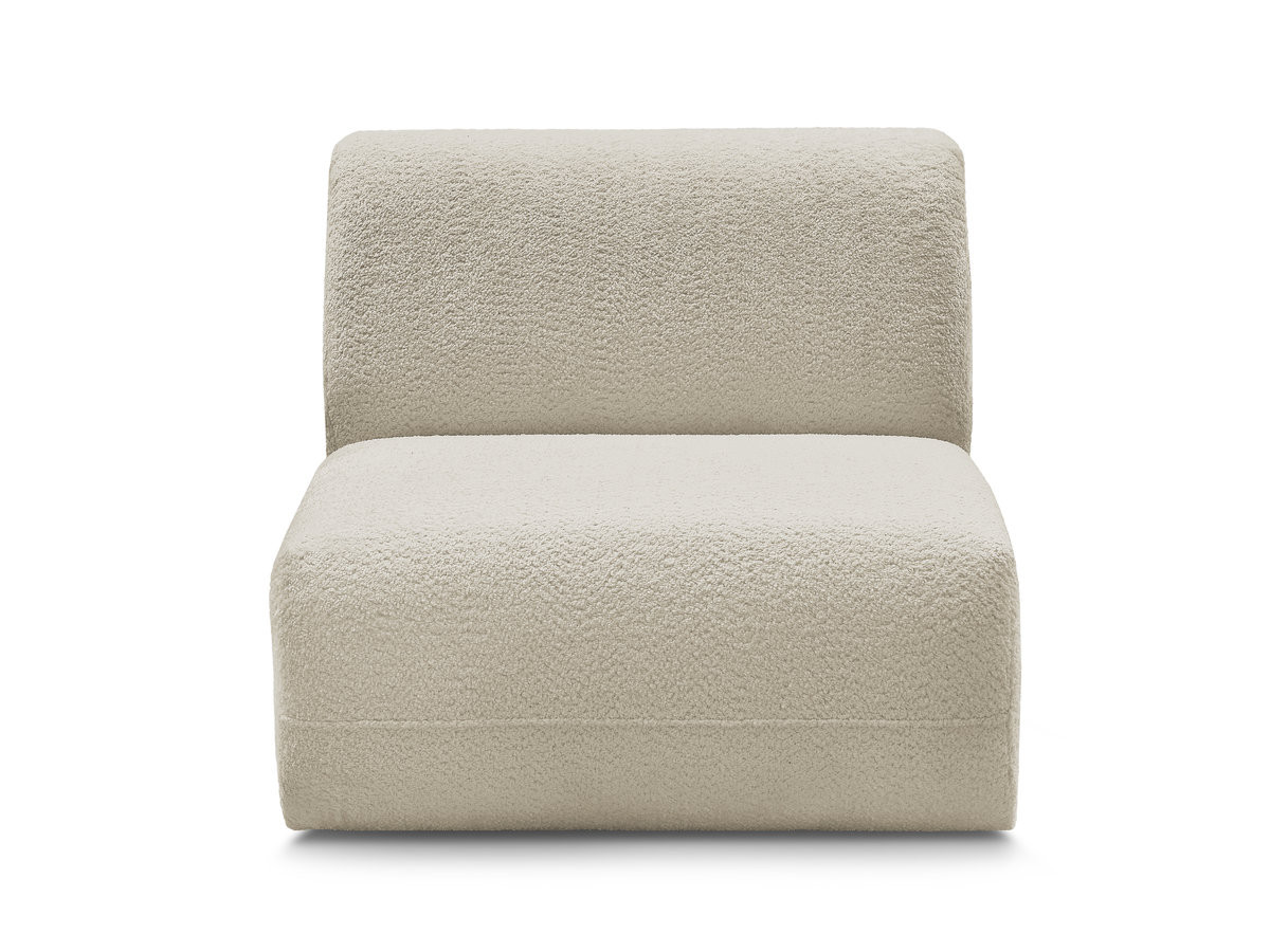 Bobochic Anda Sofamodul 1-Sitzer 84 × 103 cm Chenille Beige