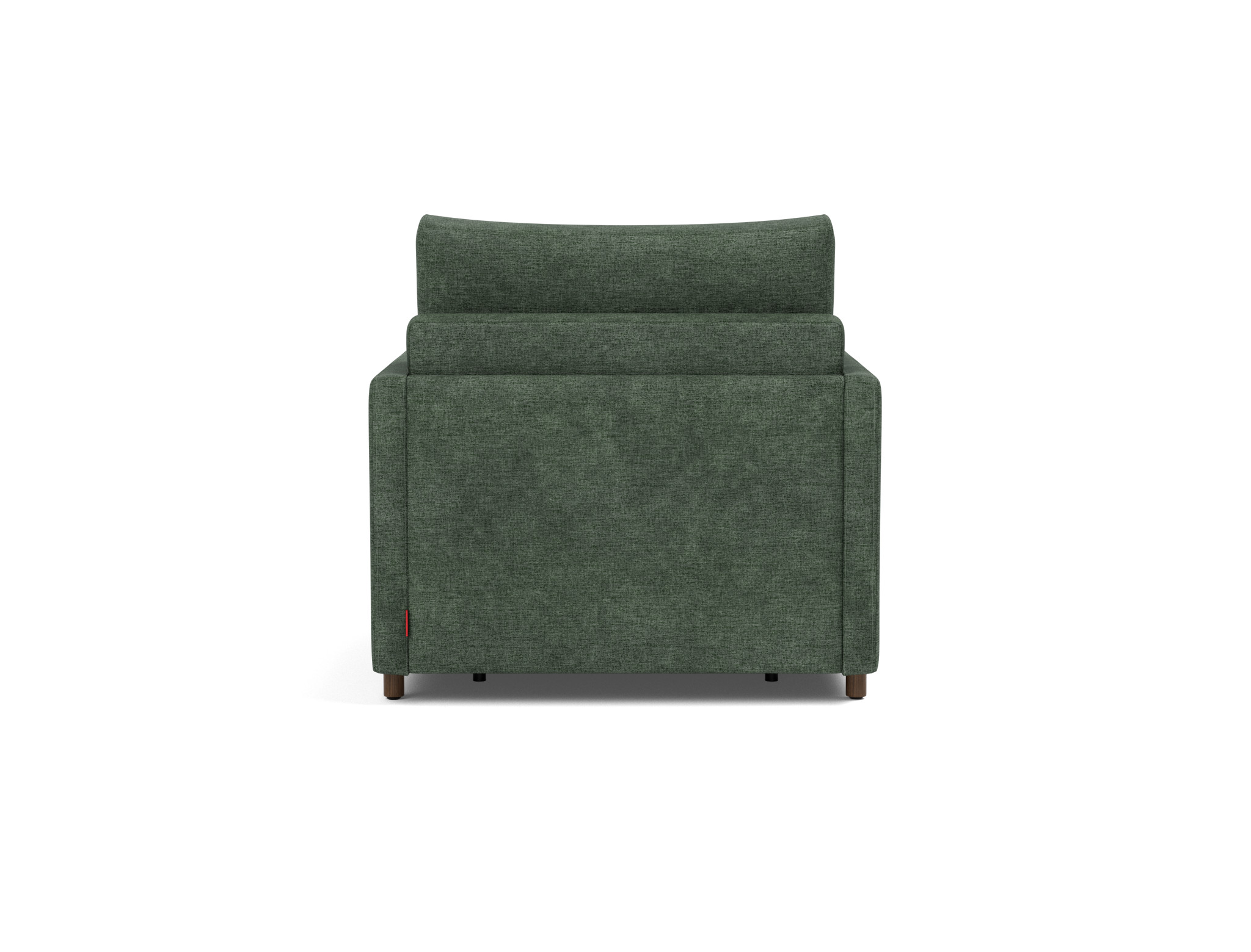 Schlafsessel Neah mit Slim-Armlehnen Flachgewebe Avella 281-Pine-Green