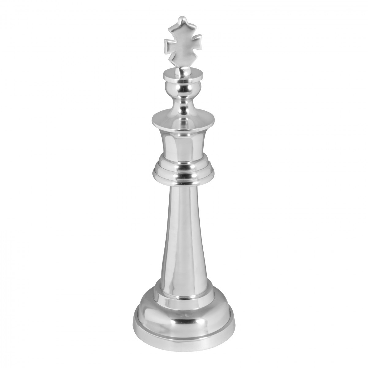 Skulptur Oppdal Aluminium Silber