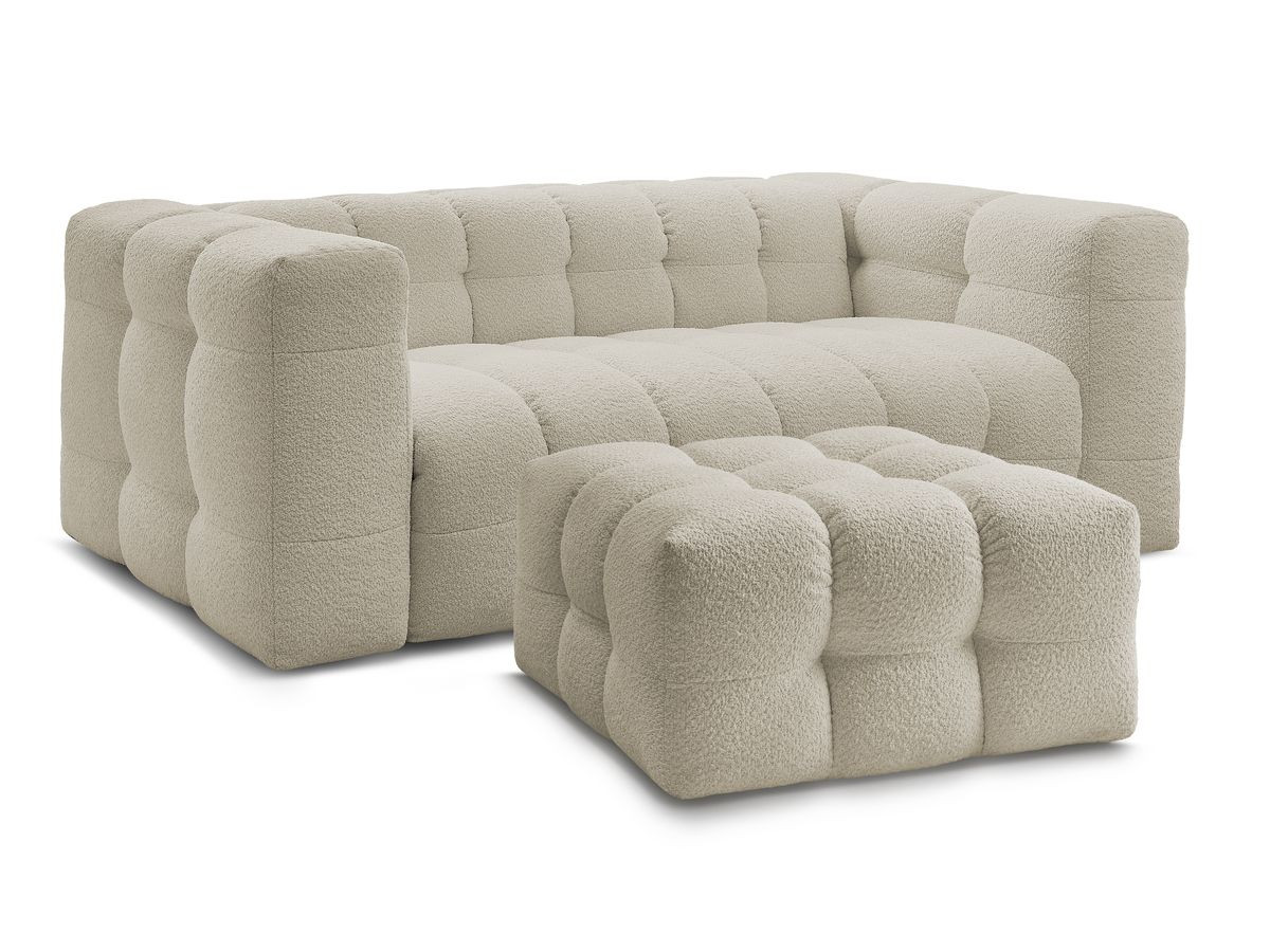 Bobochic Cloud Schlafsofa 3-Sitzer mit Pouf