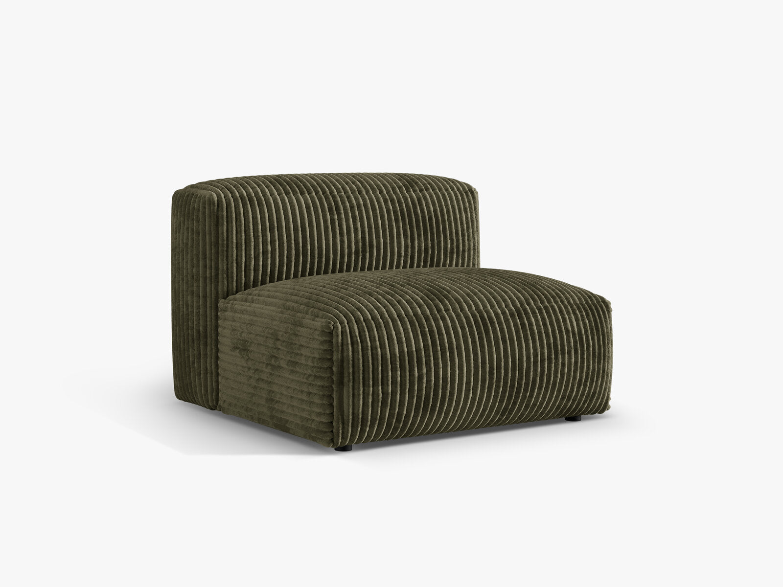 Micadoni Modul Martina 1-Sitzer Kord Tilia Moßgrün