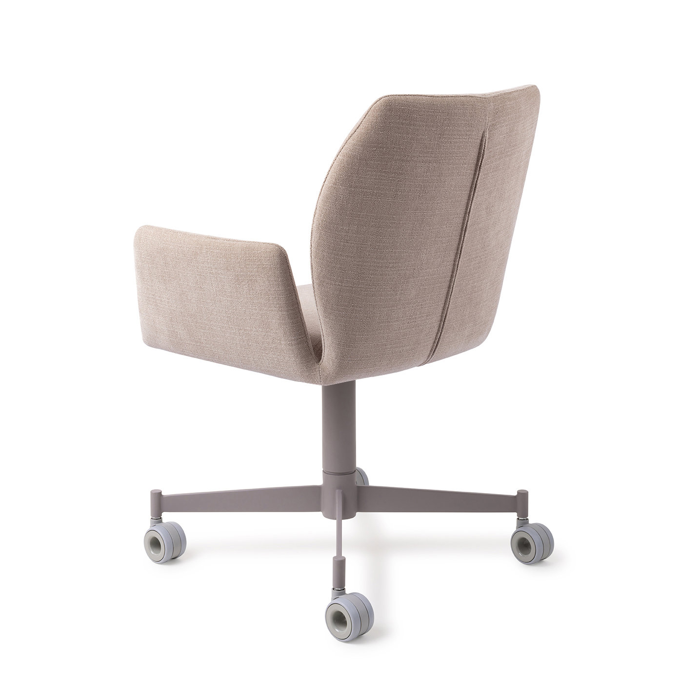 Jesper Home Esszimmerstuhl Misaki Sand Strand Caster Grau