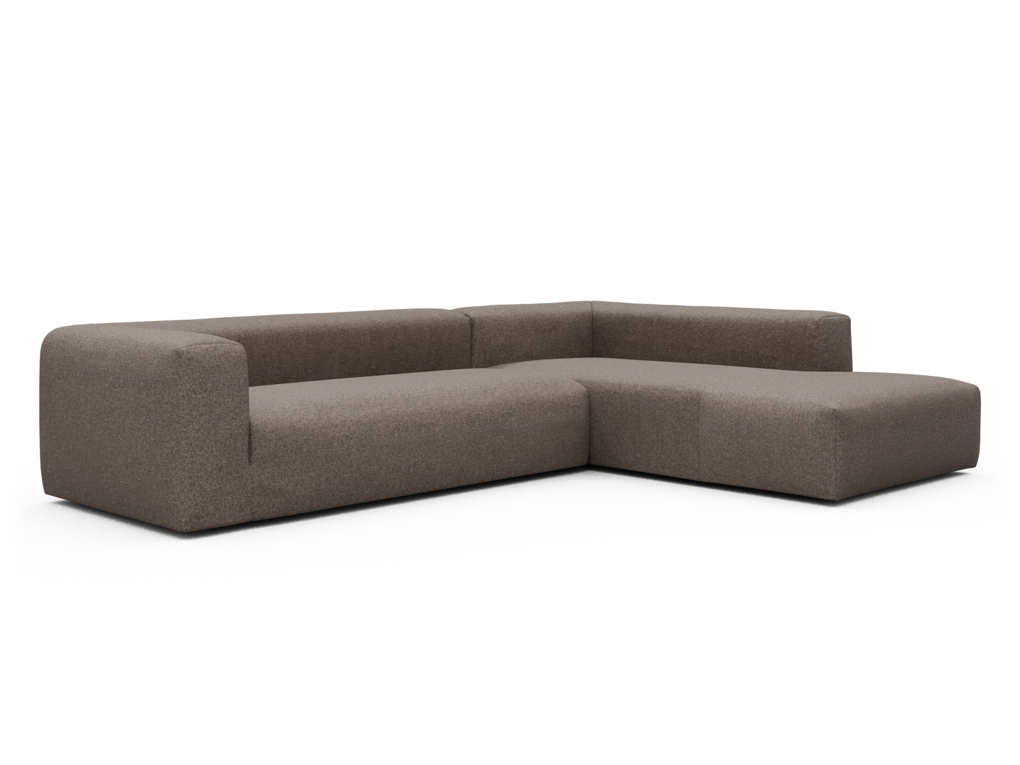 Skandi Home Ecksofa Fred Relax-Ecke rechts mit 2,5-Sitzer Sama-Stone moebelfaktor