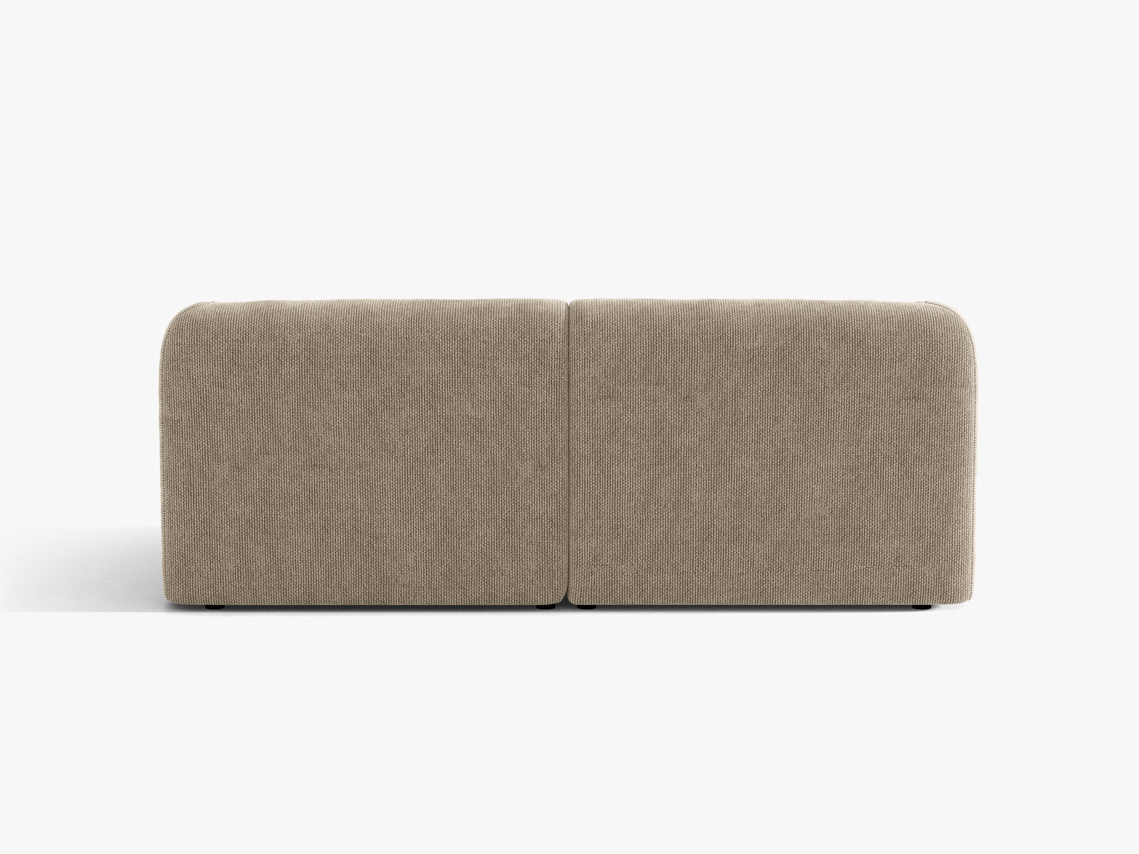 Micadoni Sofa Miley 2-Sitzer Chenille Haga Beige