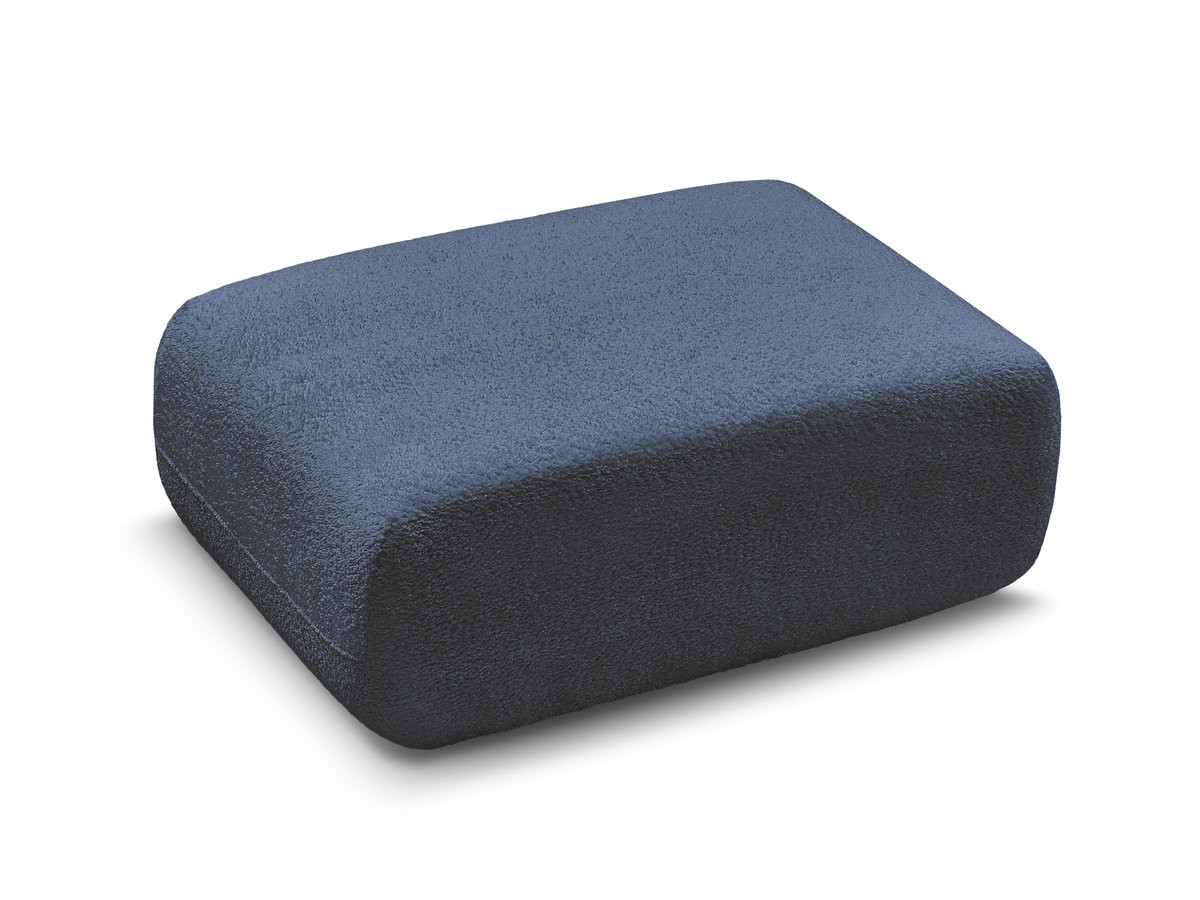 Bobochic Anda Pouf Chenille Dunkelblau