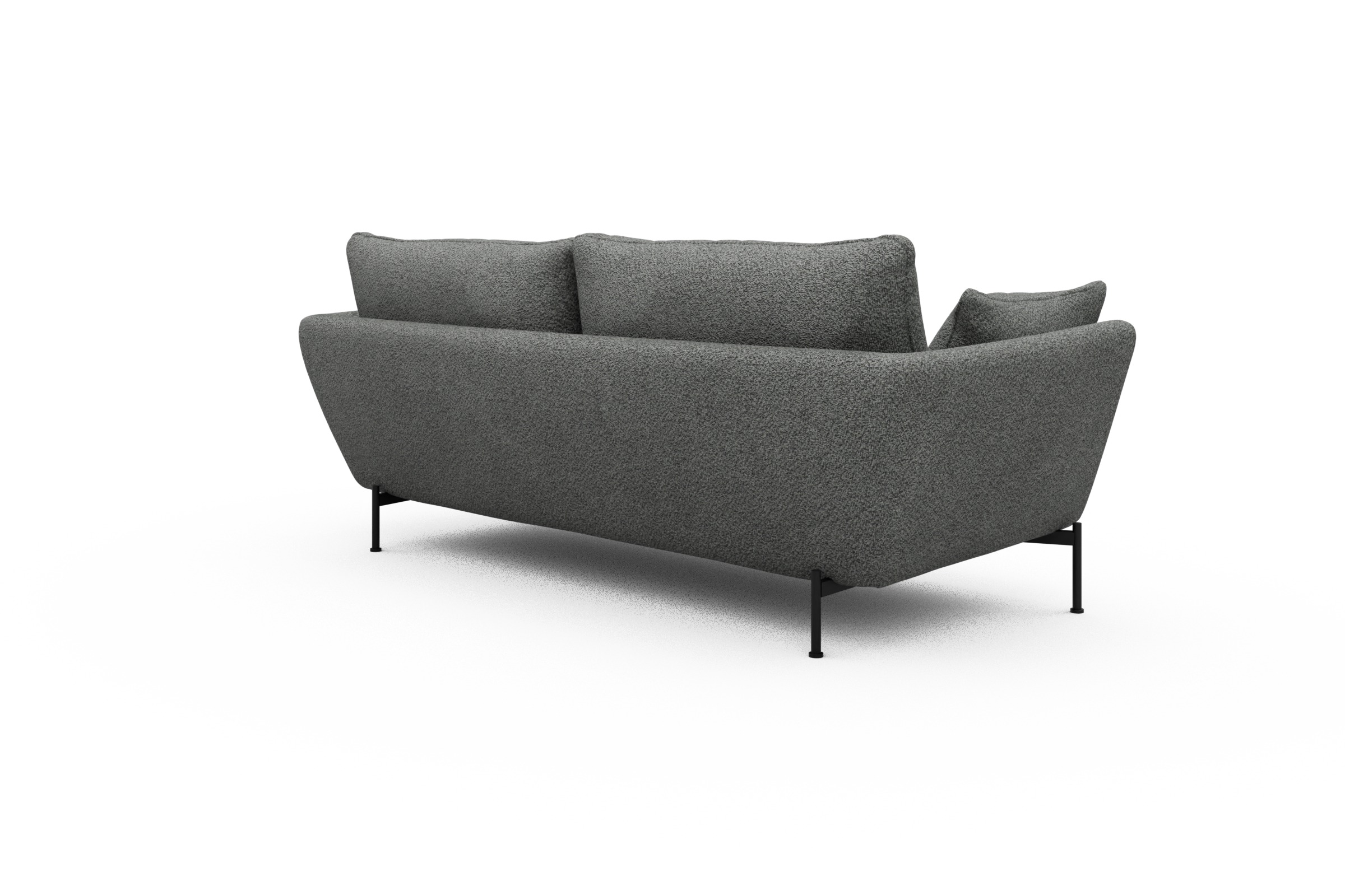 Sofa Anton 3-Sitzer Vanora-Warm-Grey