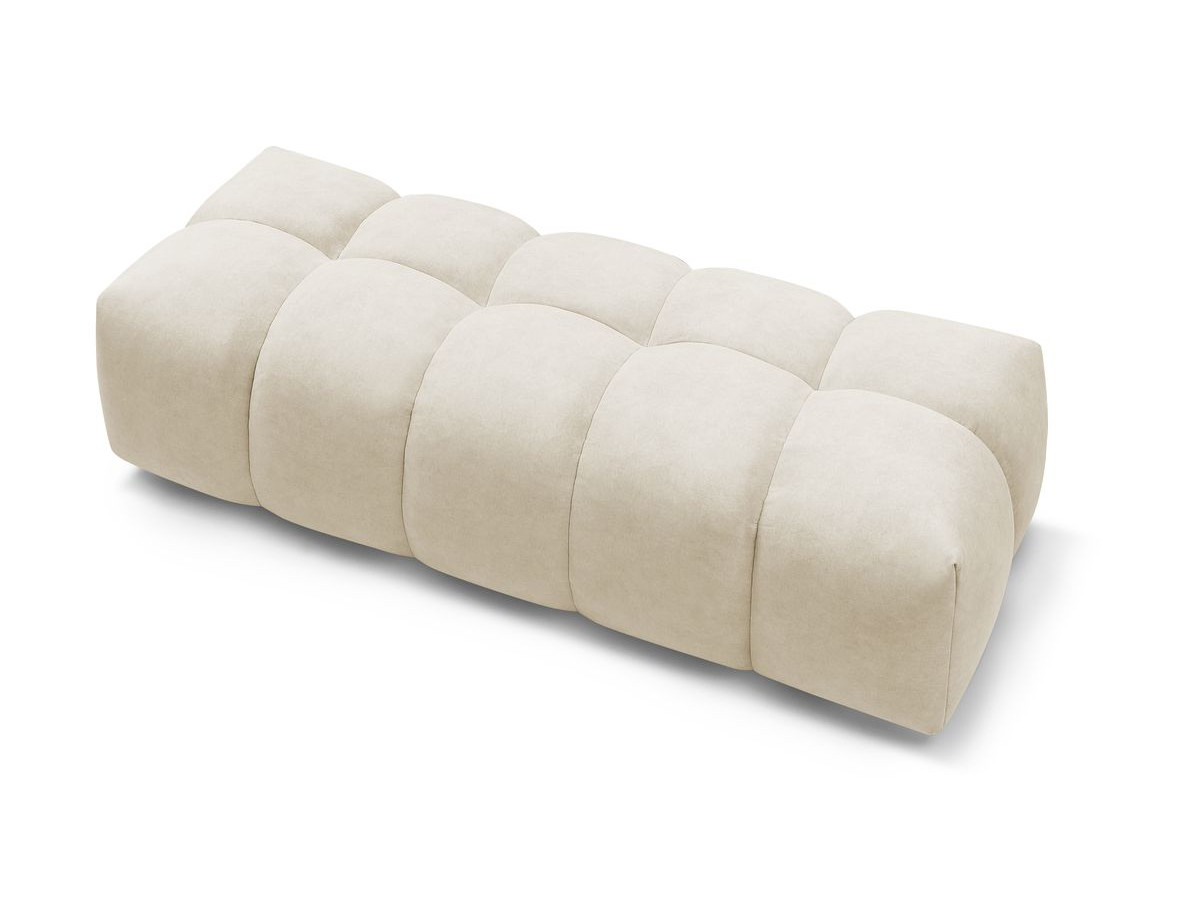 Bobochic Mont-blanc Pouf Samt Beige