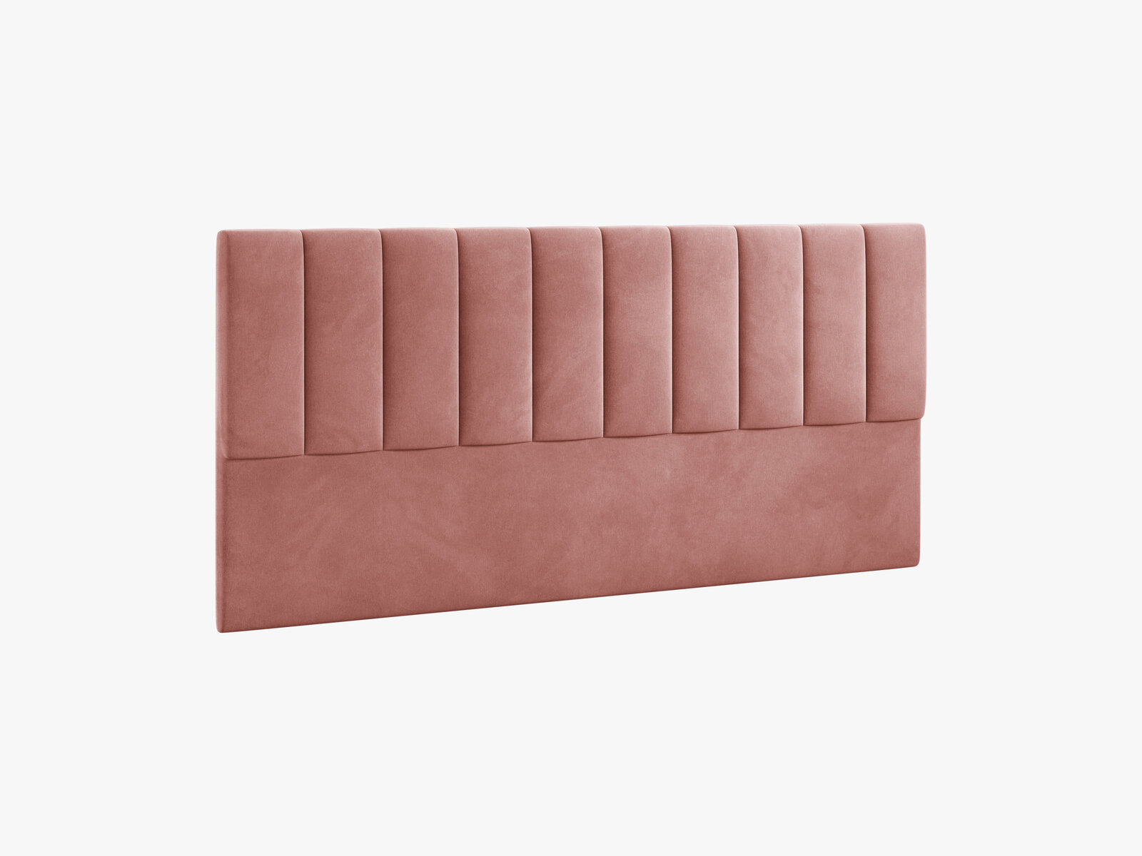 Micadoni Marl Samtiger Kopfteil 140 cm (H 95 cm) Samt Magic Velvet Rosa 200x95