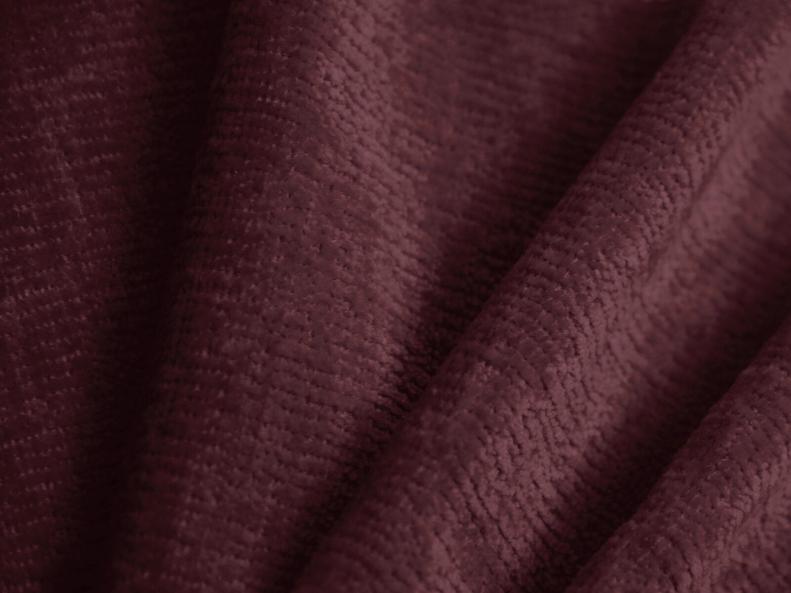 Micadoni Stauraumbett mit Kopfteil Ovalo Chenille Perfect Harmony Kirschholz 160x200