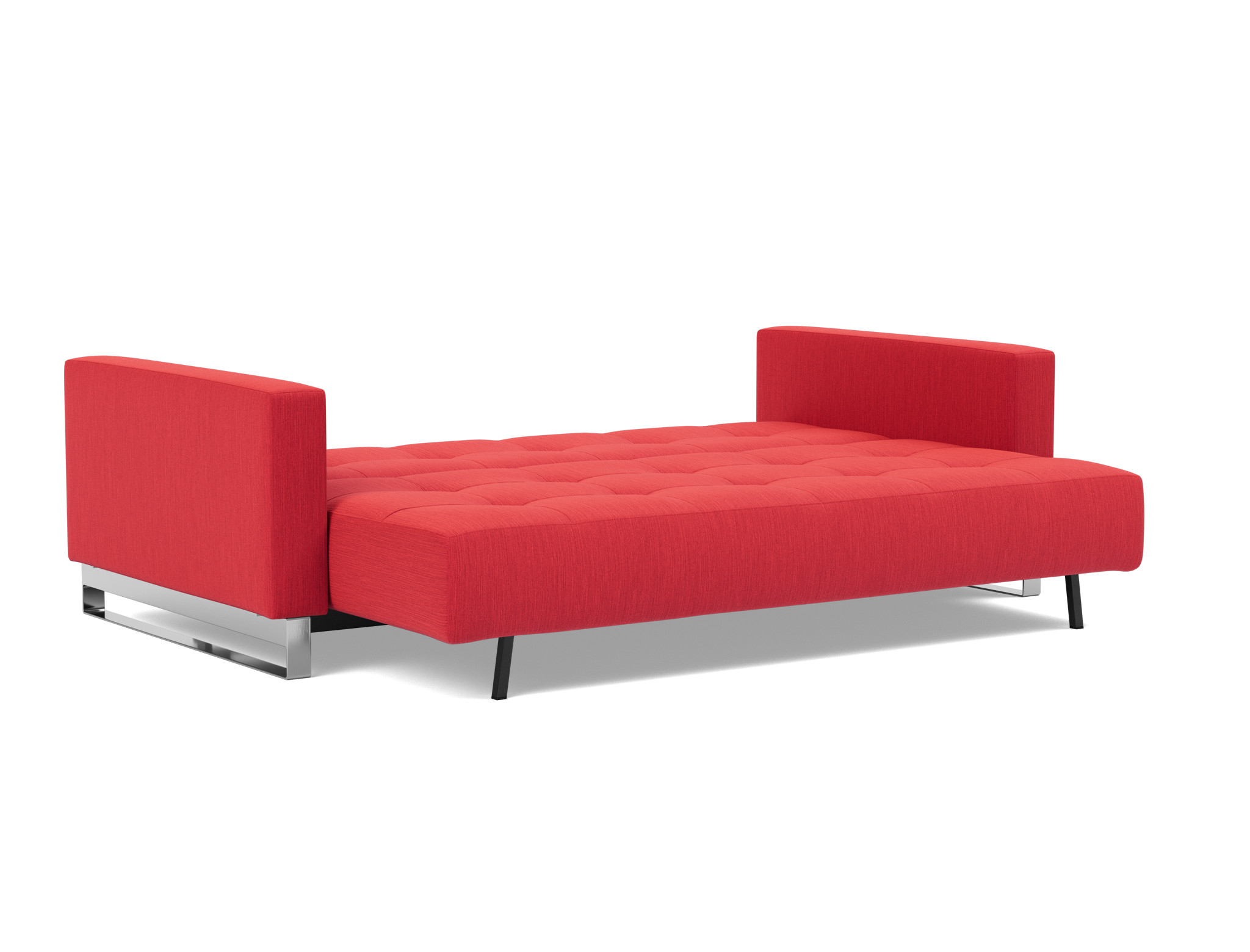 Schlafsofa Cassius D.E.L. Flachgewebe Elegance 511-Red