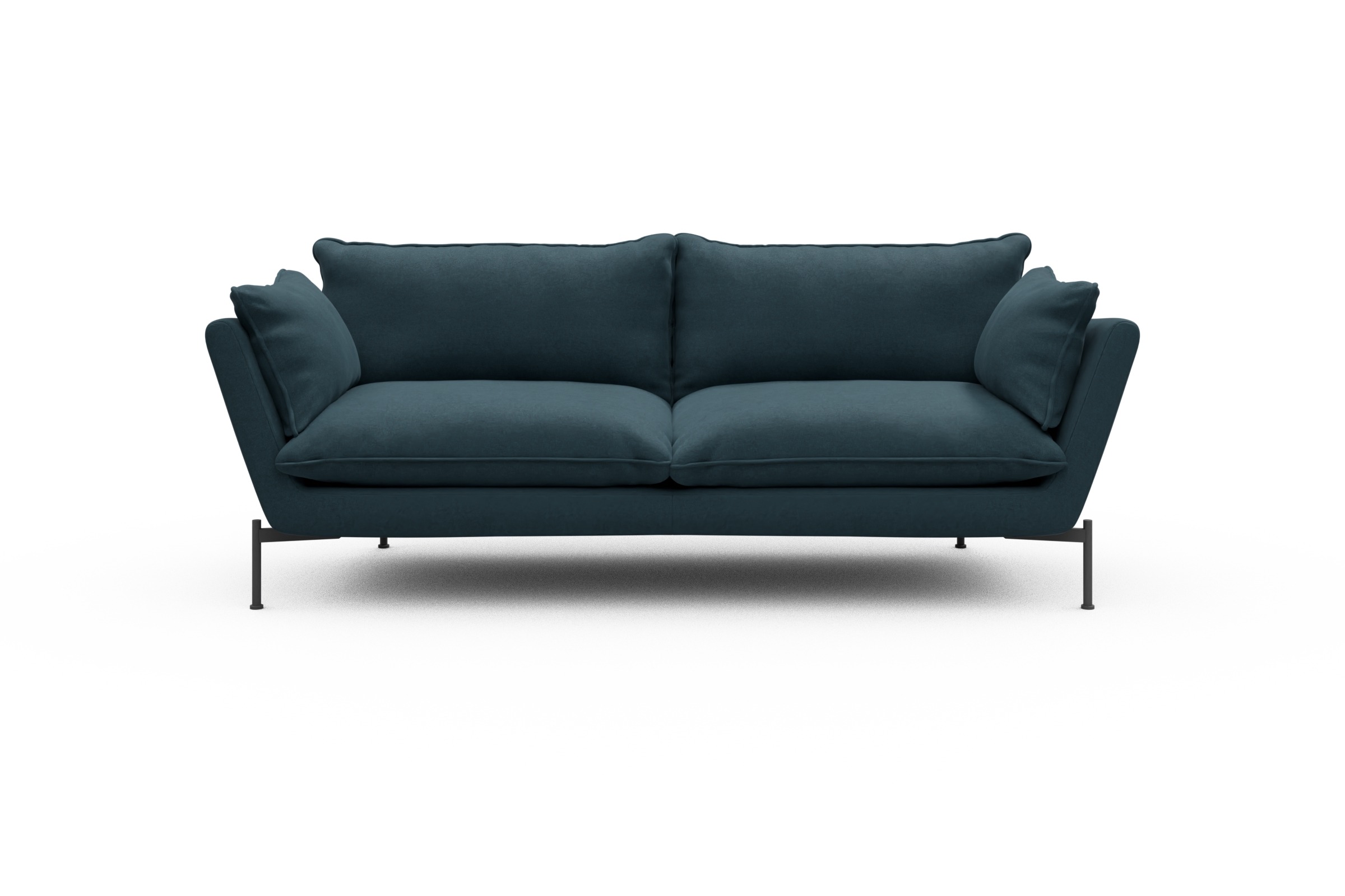 Skandi Home Sofa Anton PREMIUM 3-Sitzer Satya-Indigo moebelfaktor