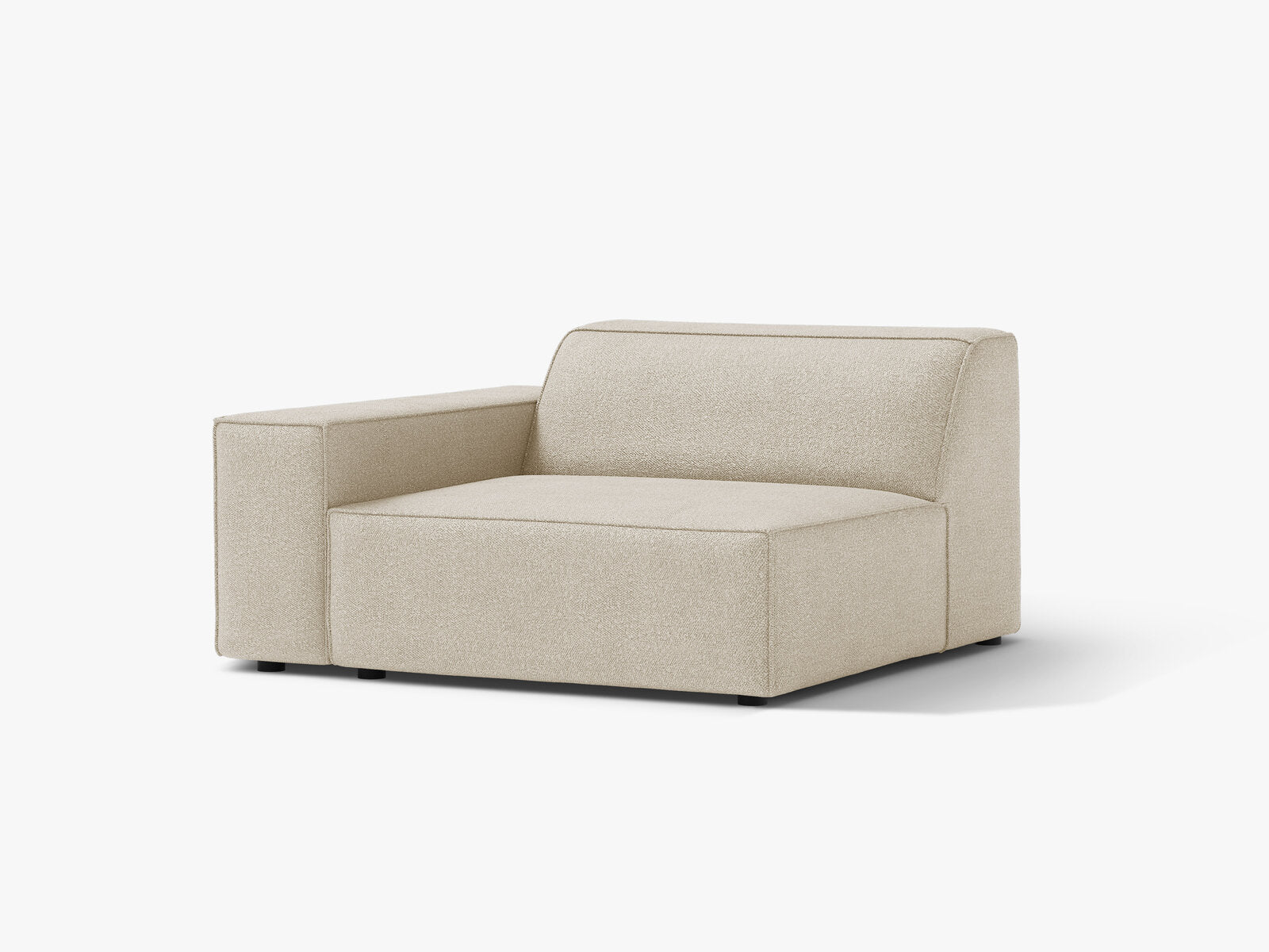 Micadoni Jodie Sofamodul Links Boucle Baloo Beige