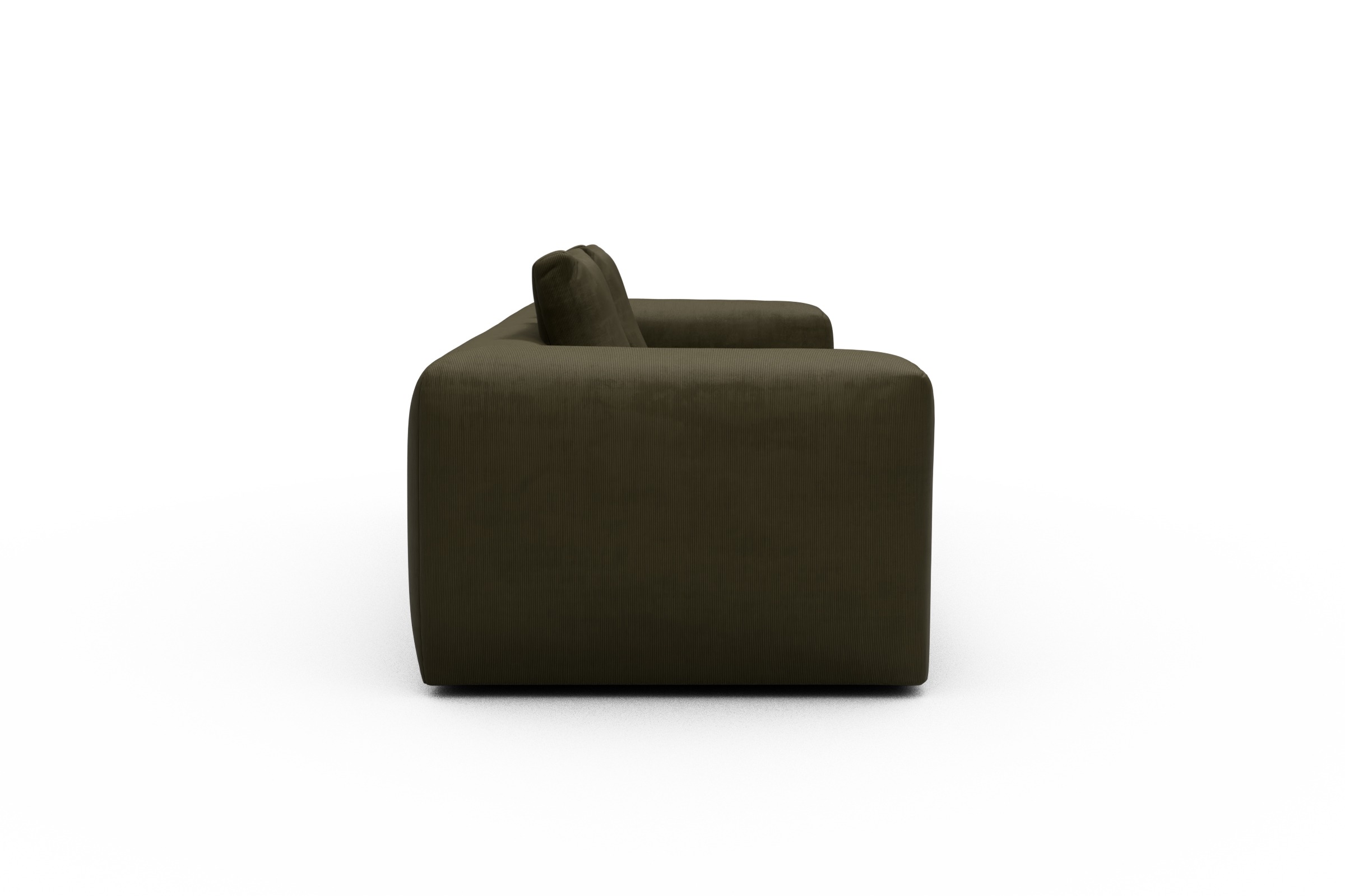 Sofa Fred 3-Sitzer Cordufine-Pine-Green