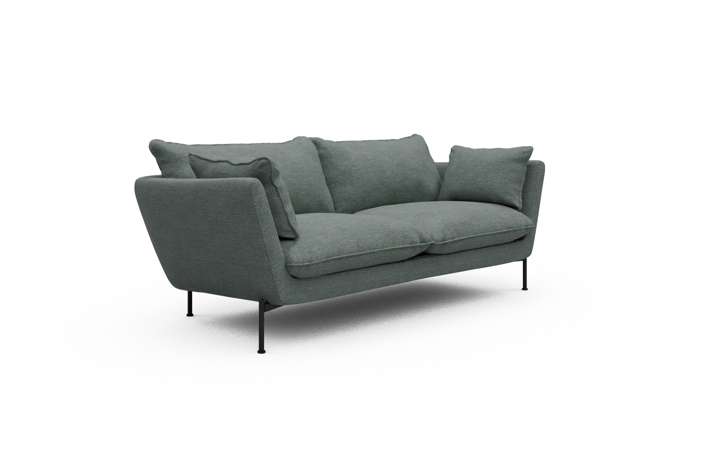 Sofa Anton PREMIUM 2-Sitzer Carreno-Ice-Blue