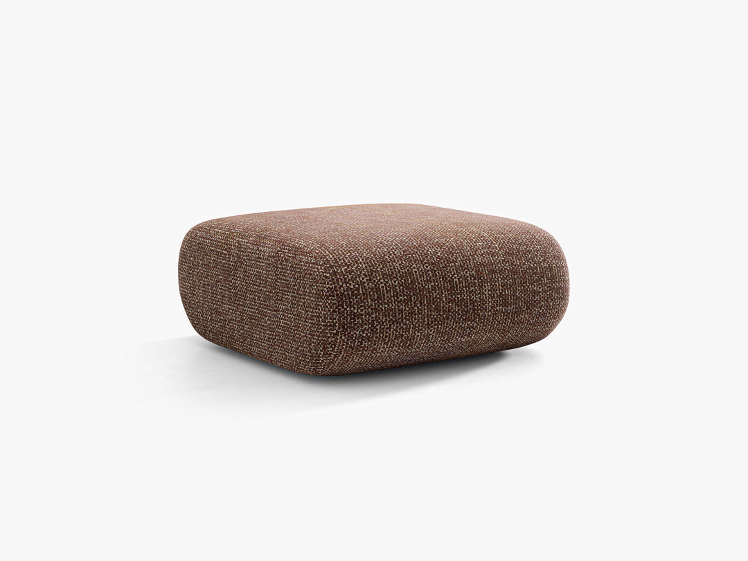 Micadoni Neo Pouf Chenille SILENCIO Braun