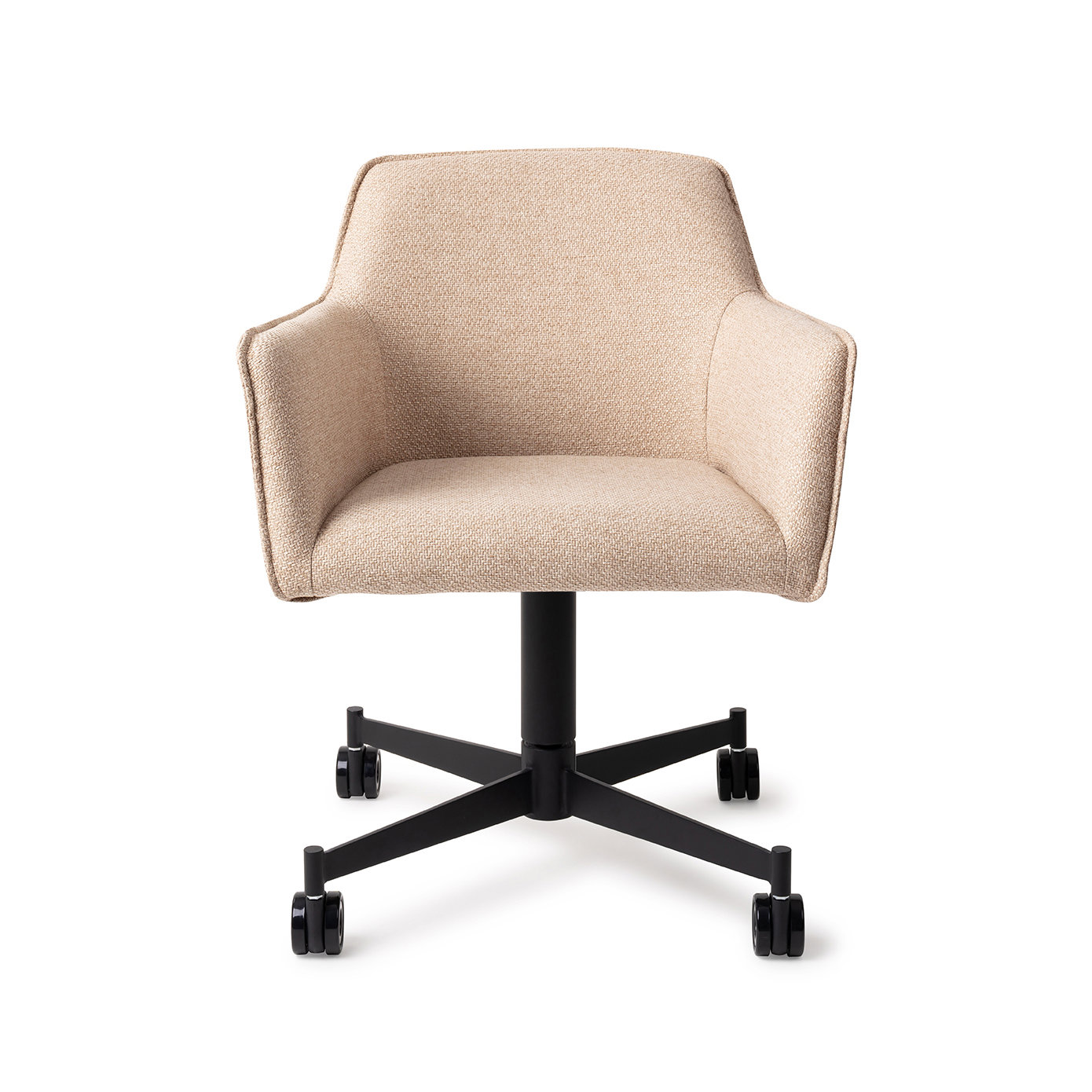 Jesper Home Esszimmerstuhl Hofu Wild Walnut Caster Schwarz