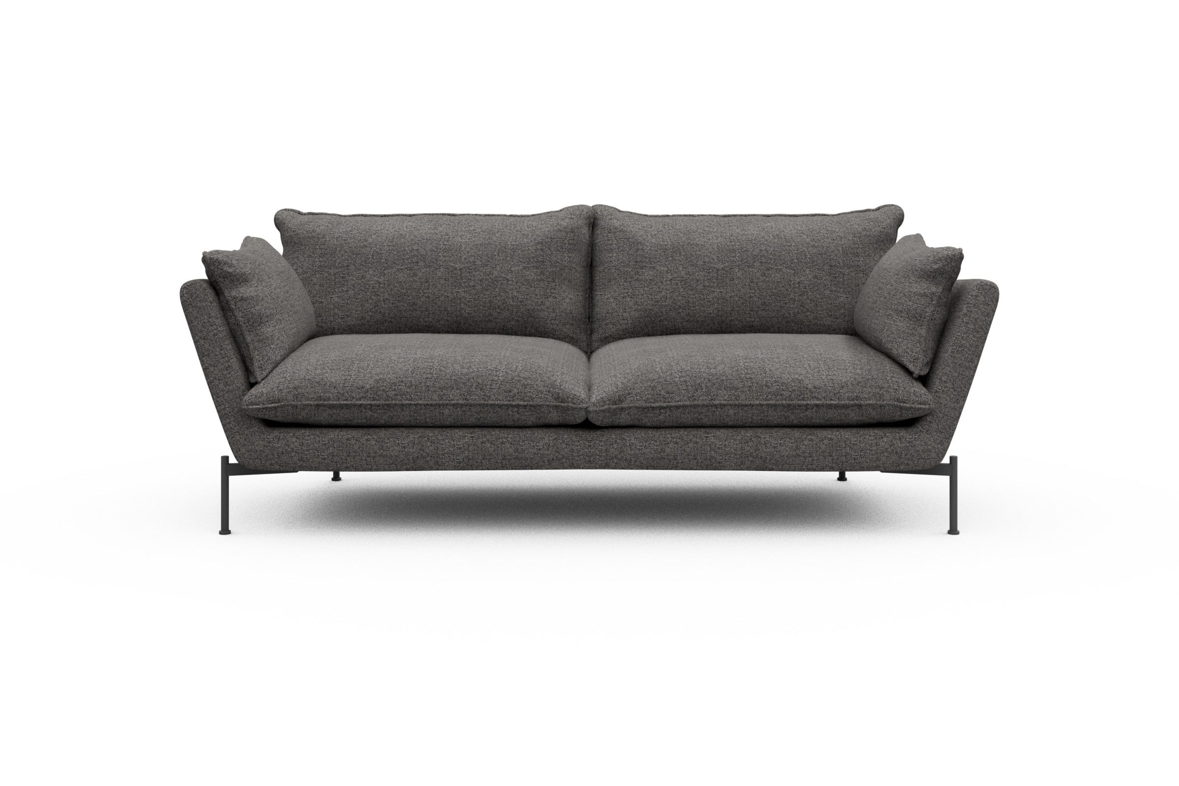 Skandi Home Sofa Anton PREMIUM 3-Sitzer Carreno-Salt-and-Pepper moebelfaktor