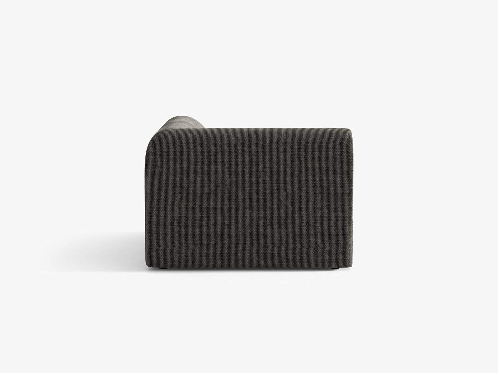 Micadoni Modul Ecke Miley Chenille Eden Dunkelgrau