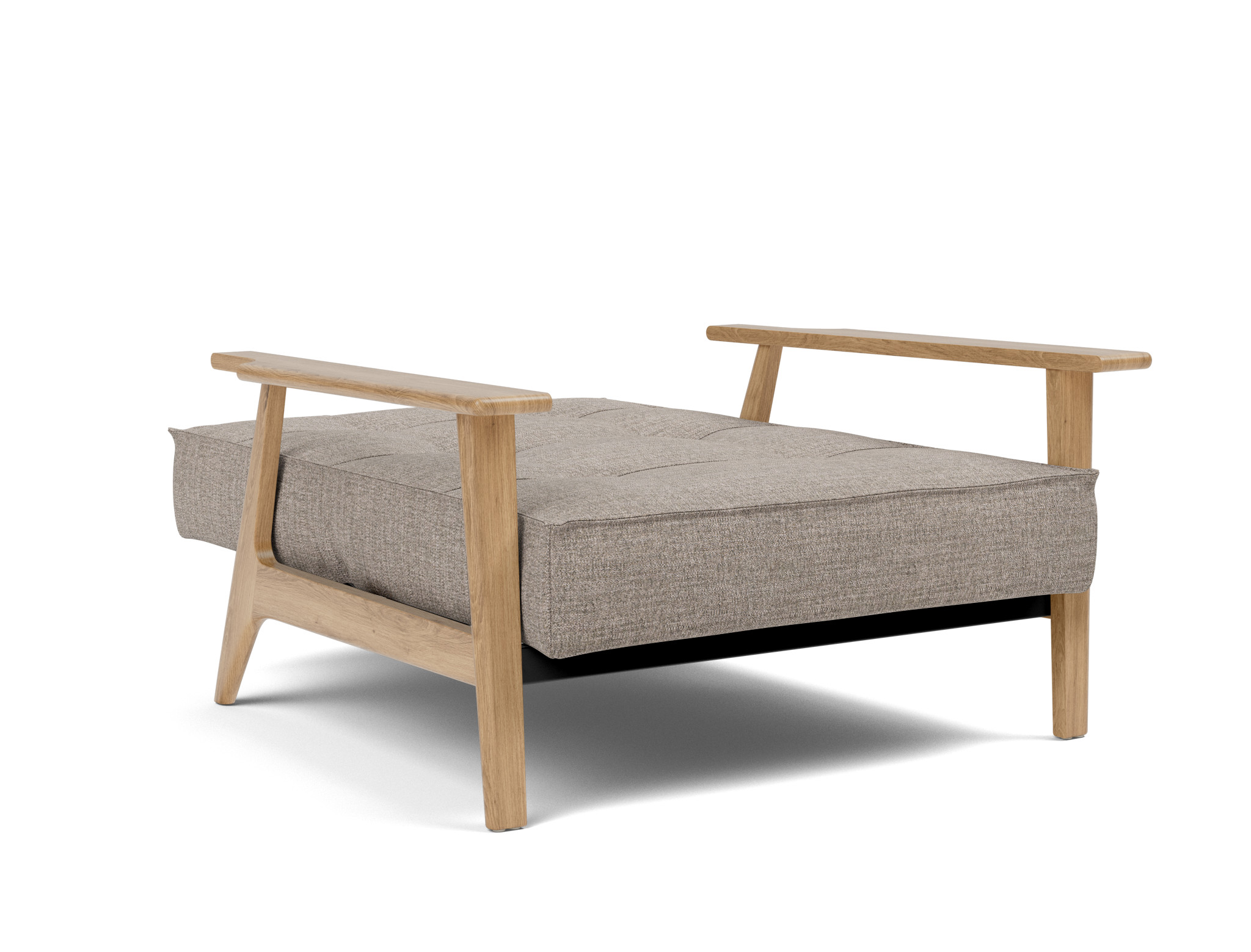 Sessel Splitback Frej Chenille Yuveno 472-Warm-Grey
