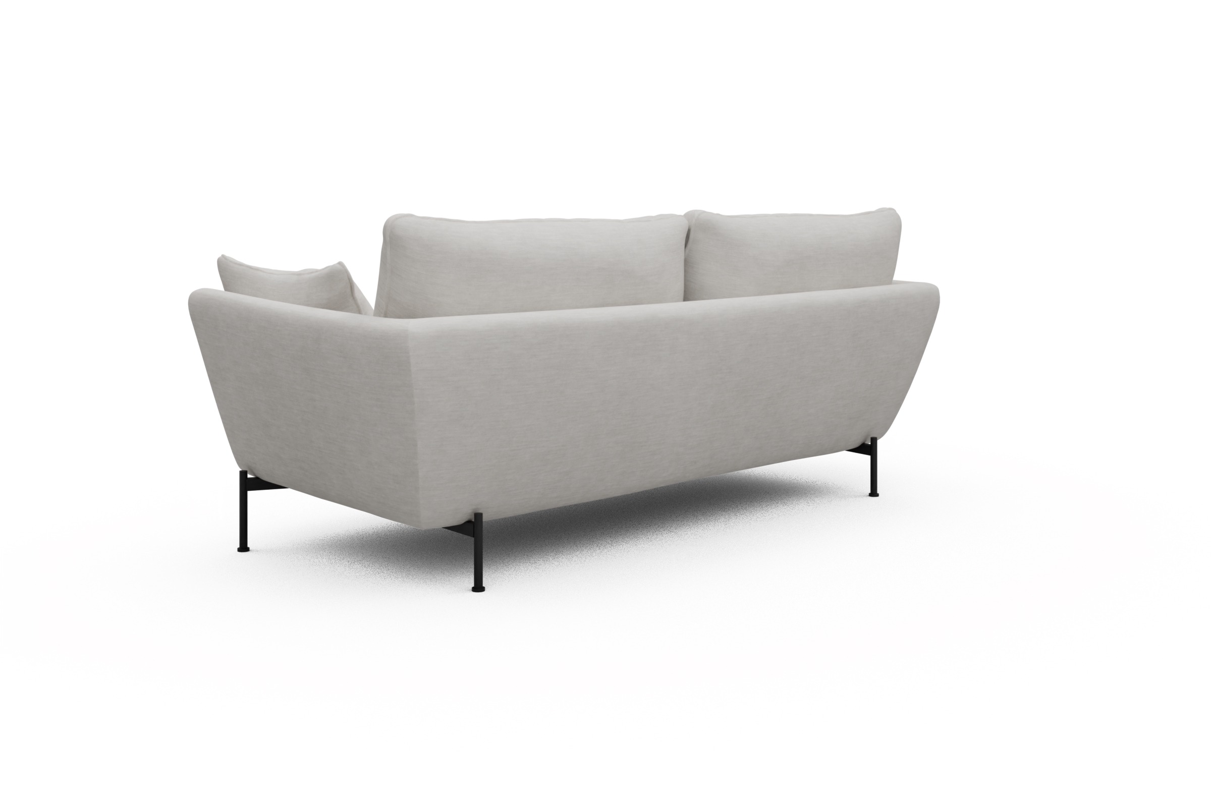 Sofa Anton 3-Sitzer Vivus-Dusty-Off-White