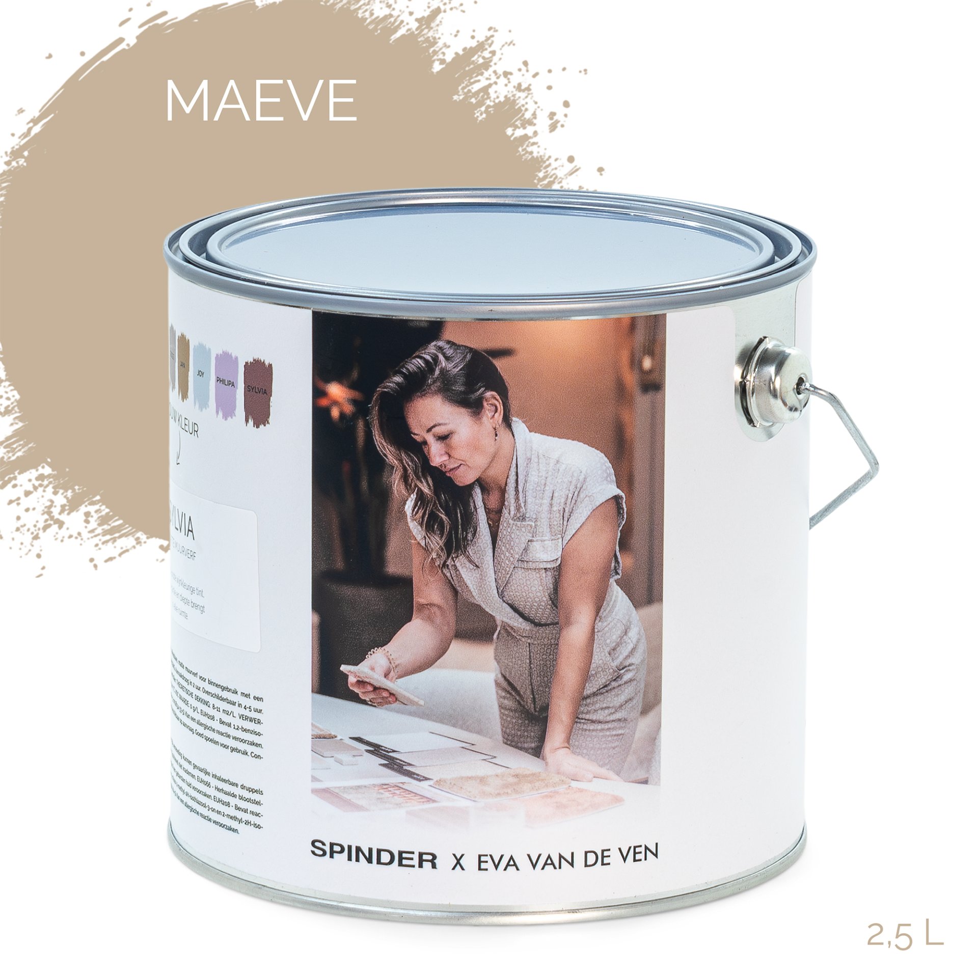 Spinder Design Wandfarbe Maeve 2,5 Liter