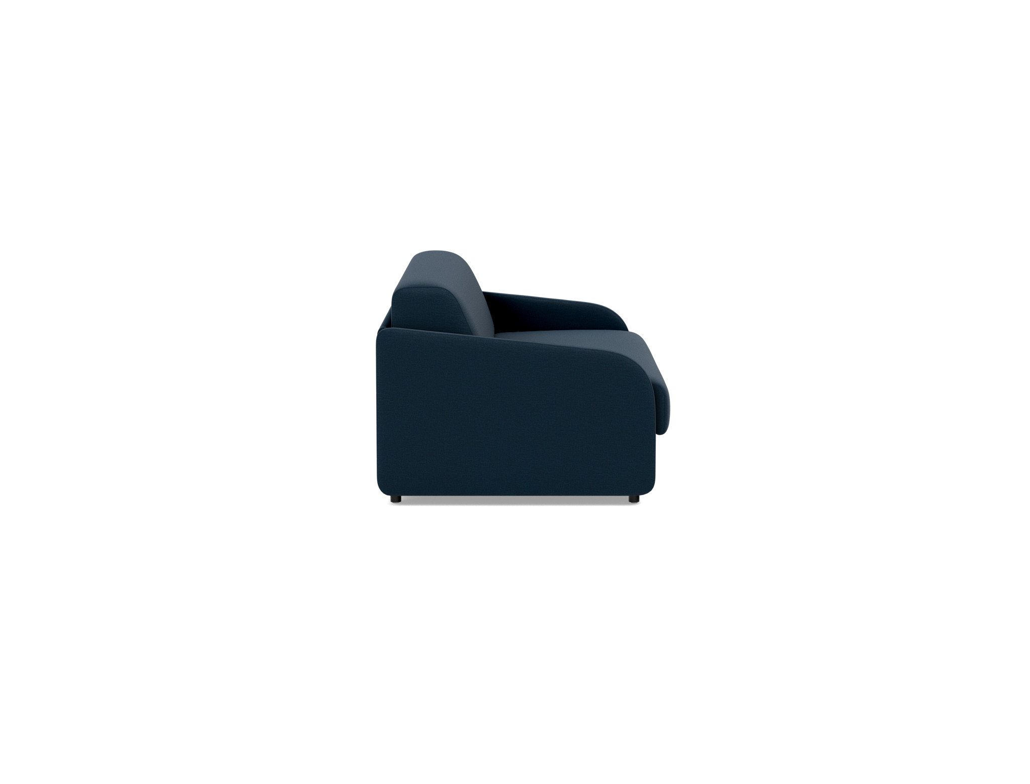 Schlafsofa Eivor mit Memory-Matratze 140 Flachgewebe Mixed Dance 528-Blue