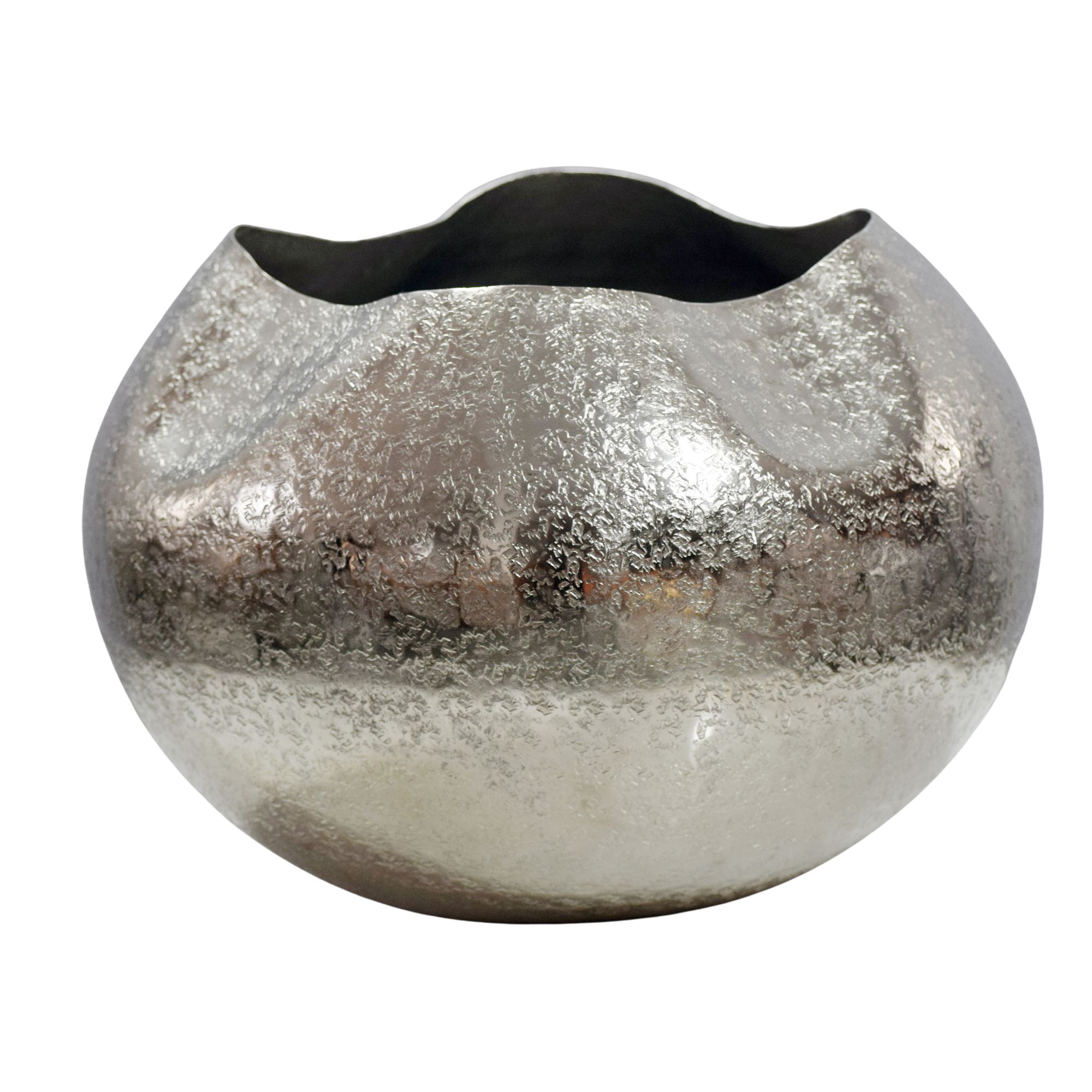Blumentopf Sjovegan Aluminium Silber Ø 30 cm