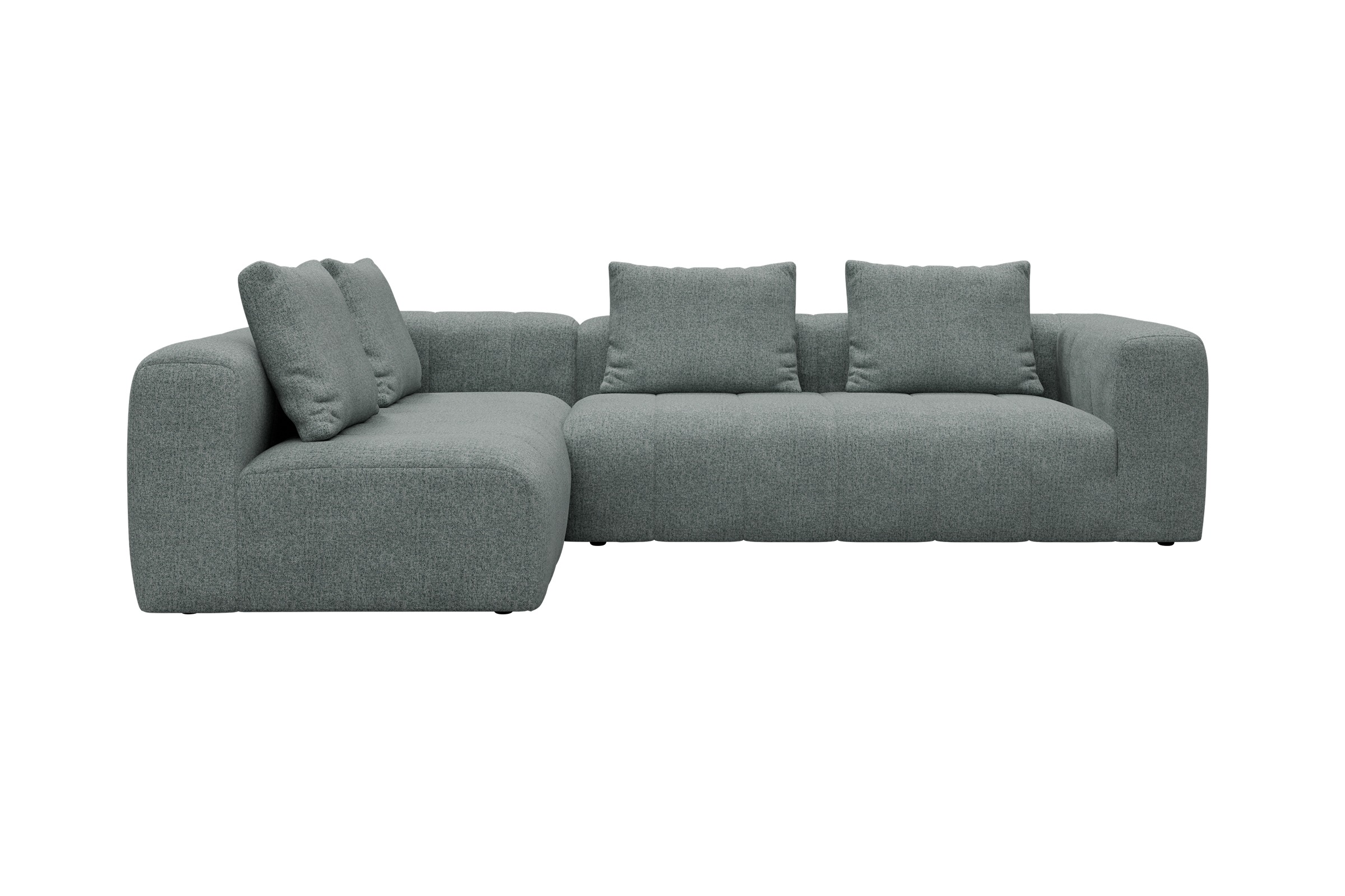 Hugo 2x 2,5-Sitzer Armlehne rechts Casone-Light-Mixed-Green moebelfaktor
