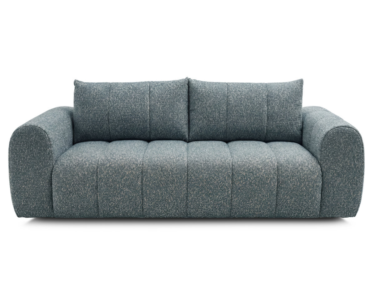 Bobochic Nesty Sofa 3-Sitzer Melange-Stoff Blau