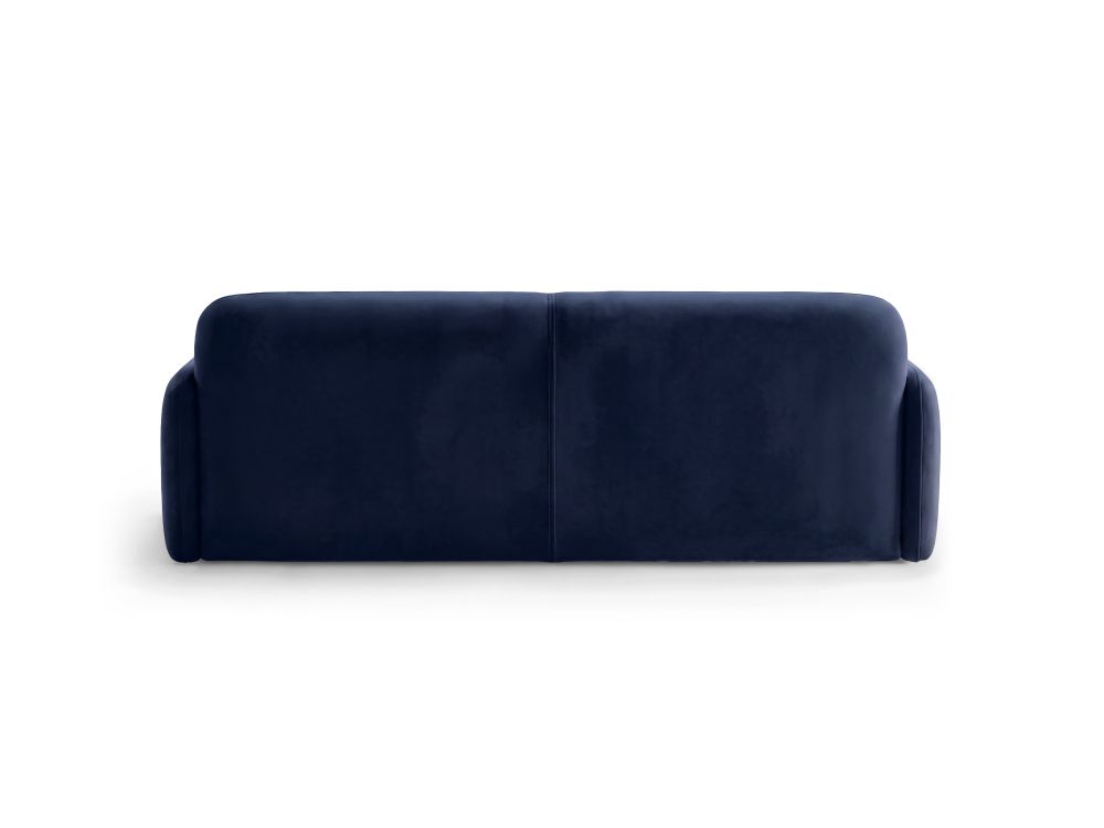 Cosmopolitan Design Sofa Malmo 4-Sitzer Samt Bluvel Königsblau