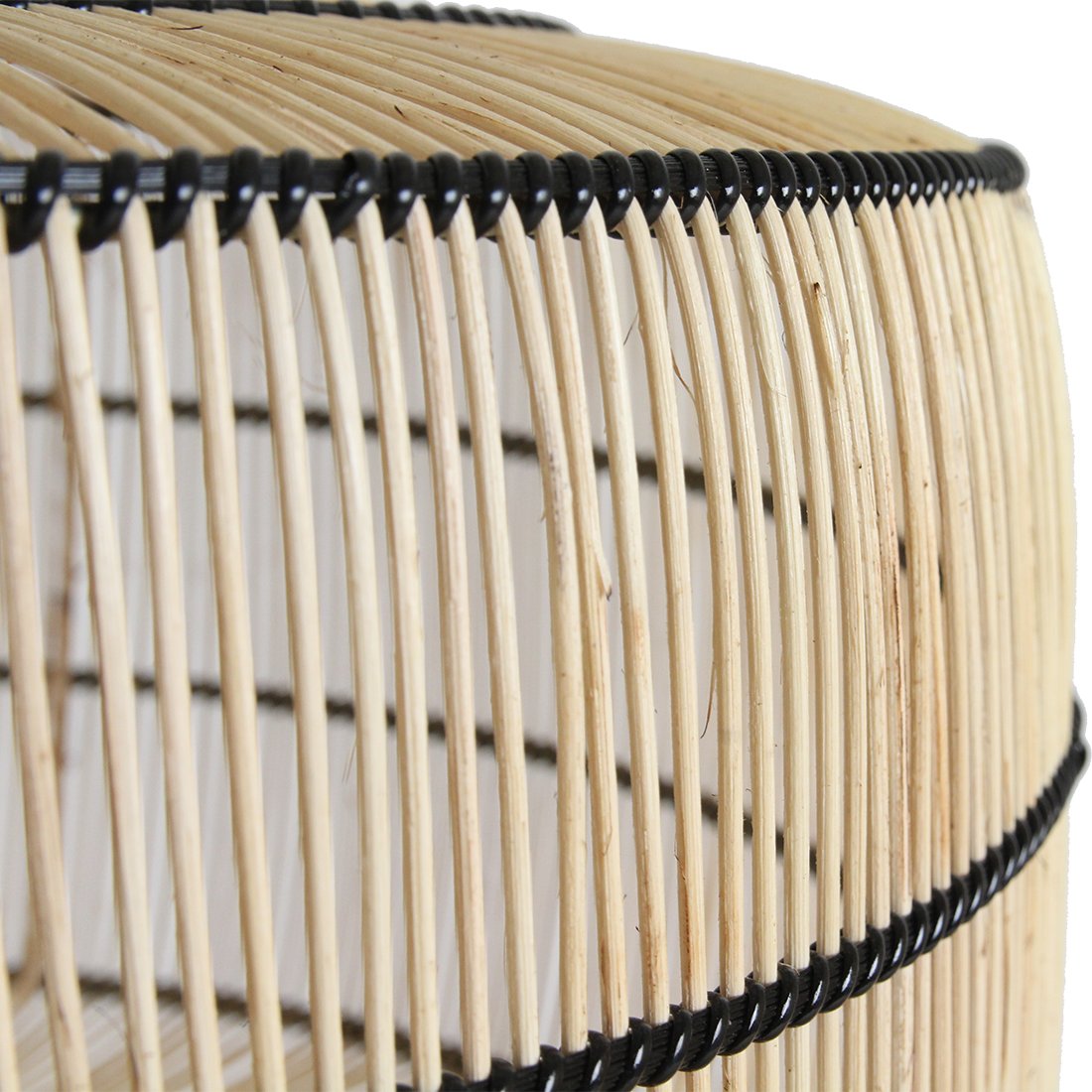 Raw Materials Pendelleuchte Stella Rattan