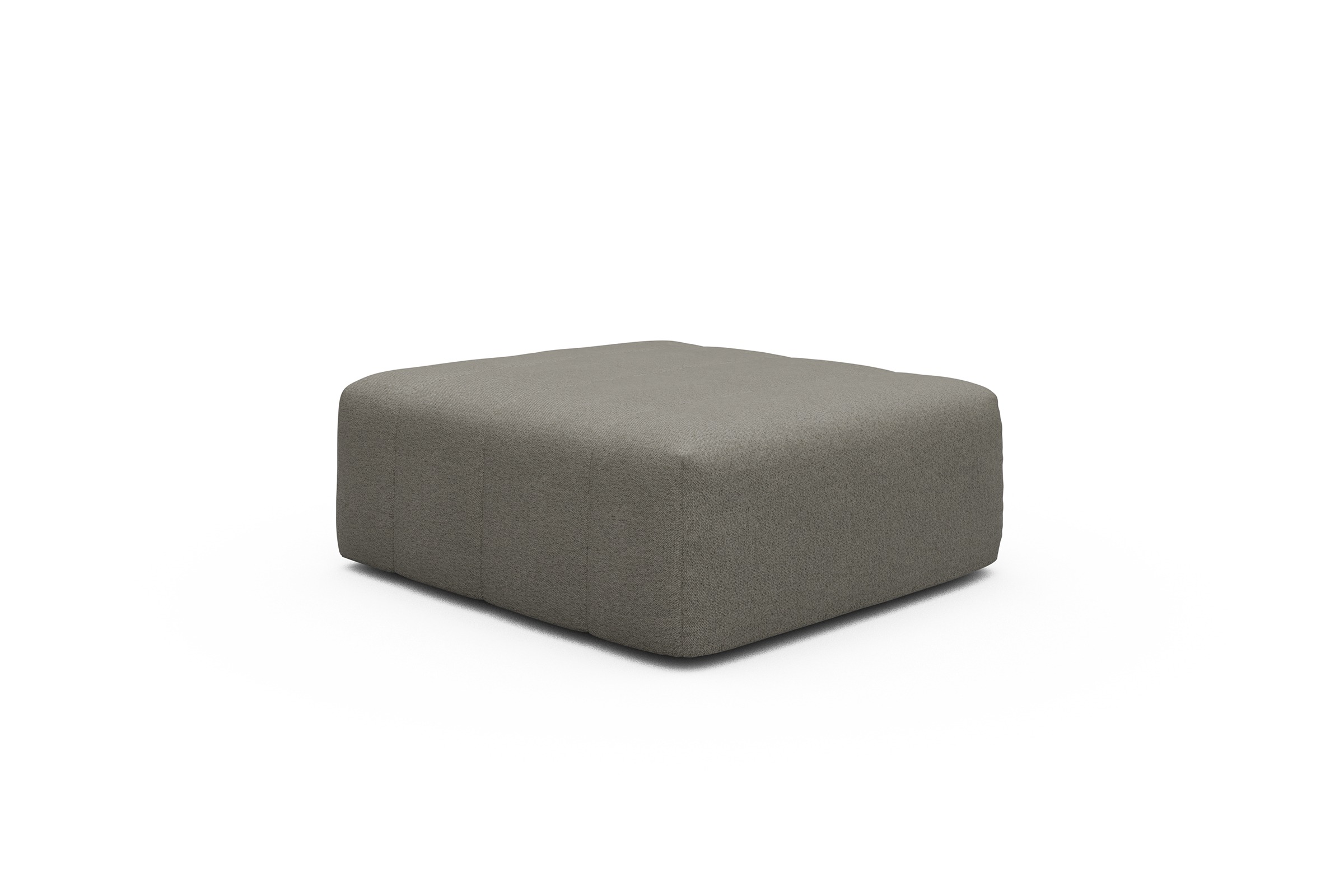 Sitzhocker Hugo Ottomane Denari-Warm-Grey