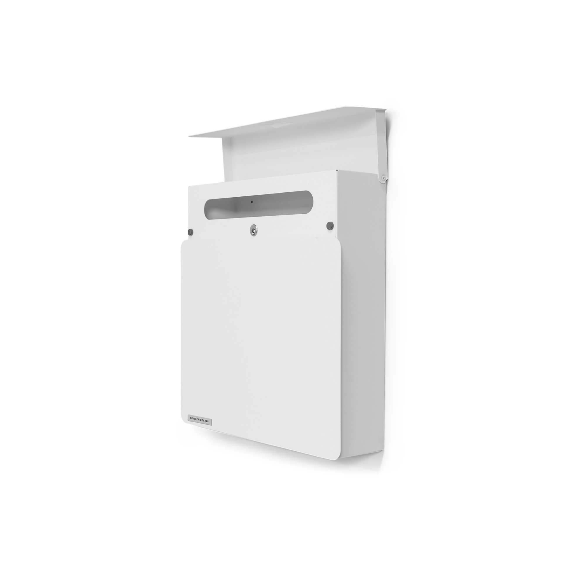 Spinder Design Briefkasten Inbox Weiß