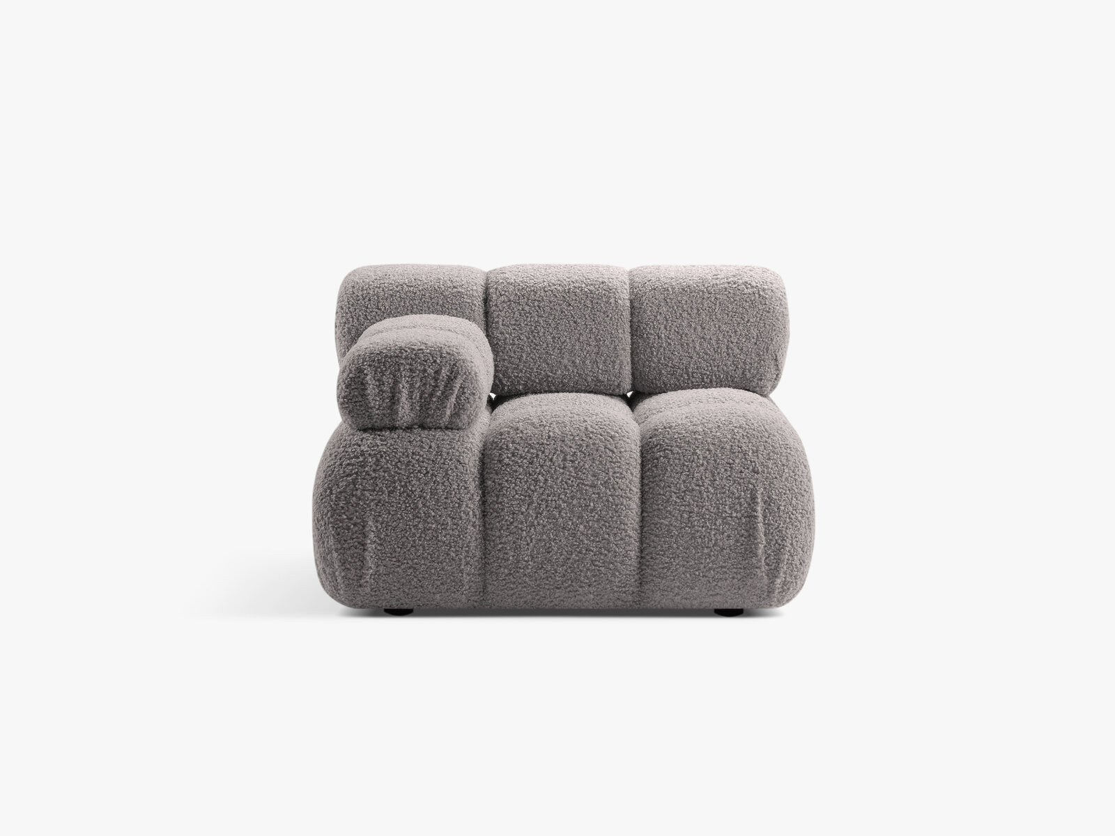 Micadoni Eckmodul Bellis Links Boucle Rolf Hellgrau