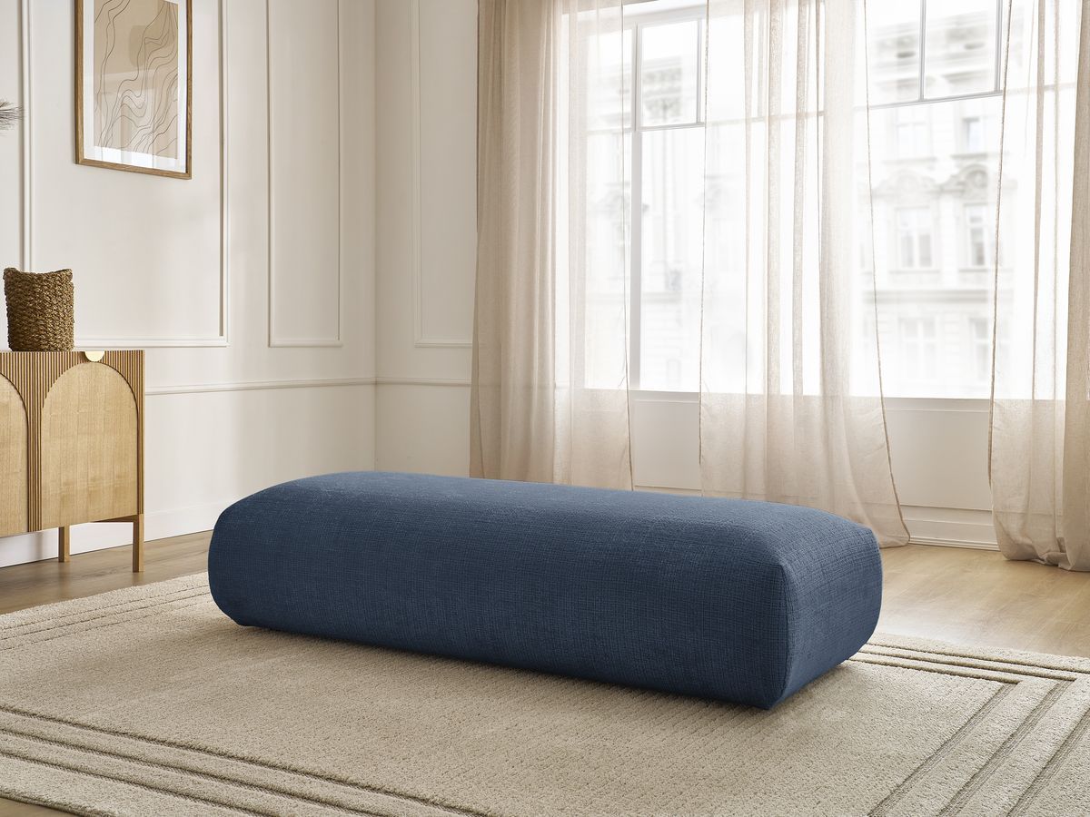 Bobochic Sirius Sofa Strukturstoff Dunkelblau