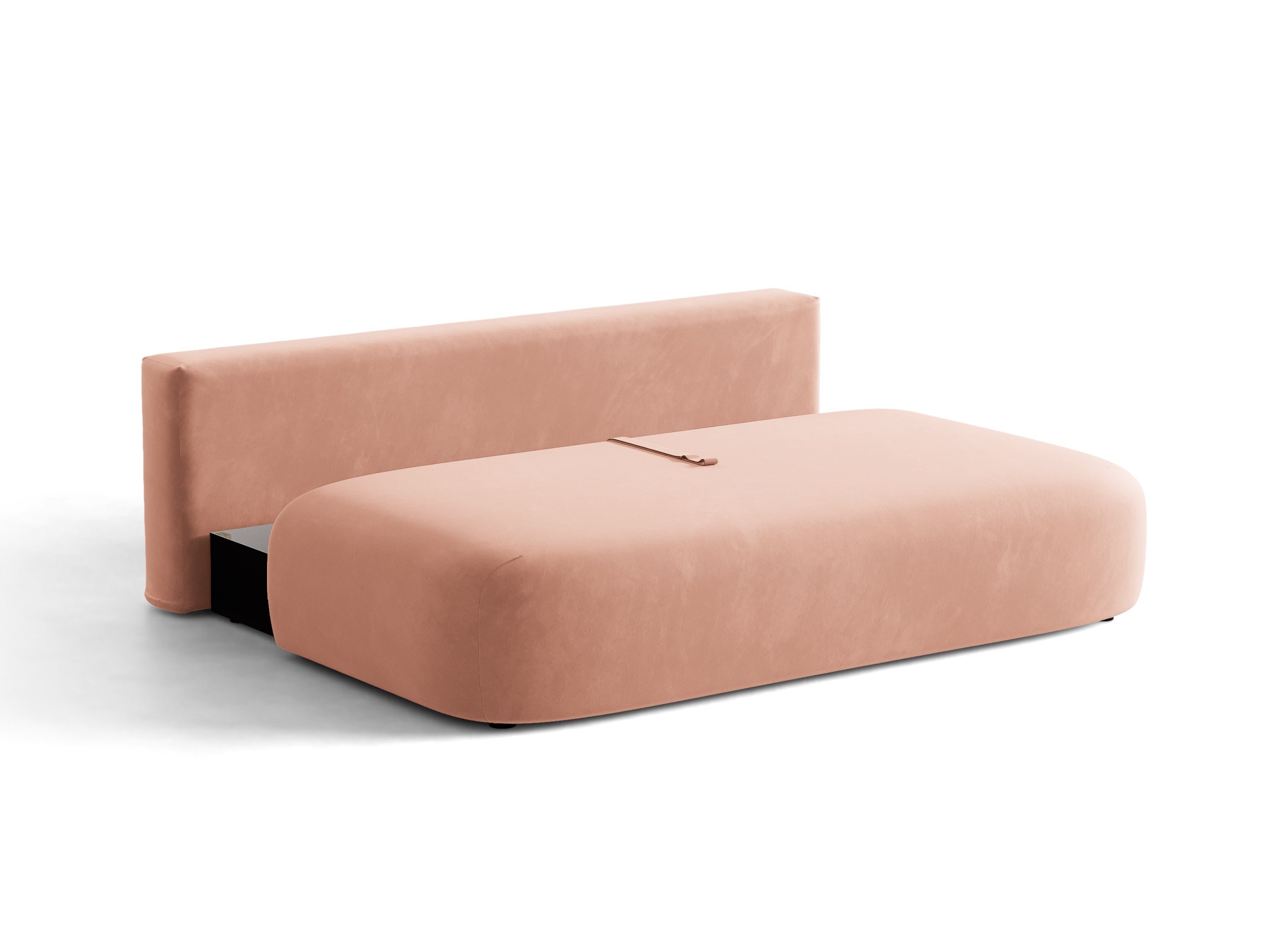 Micadoni Hena Sofa Mit Bettfunktion Und Stauraum Samt Salvador Rosa
