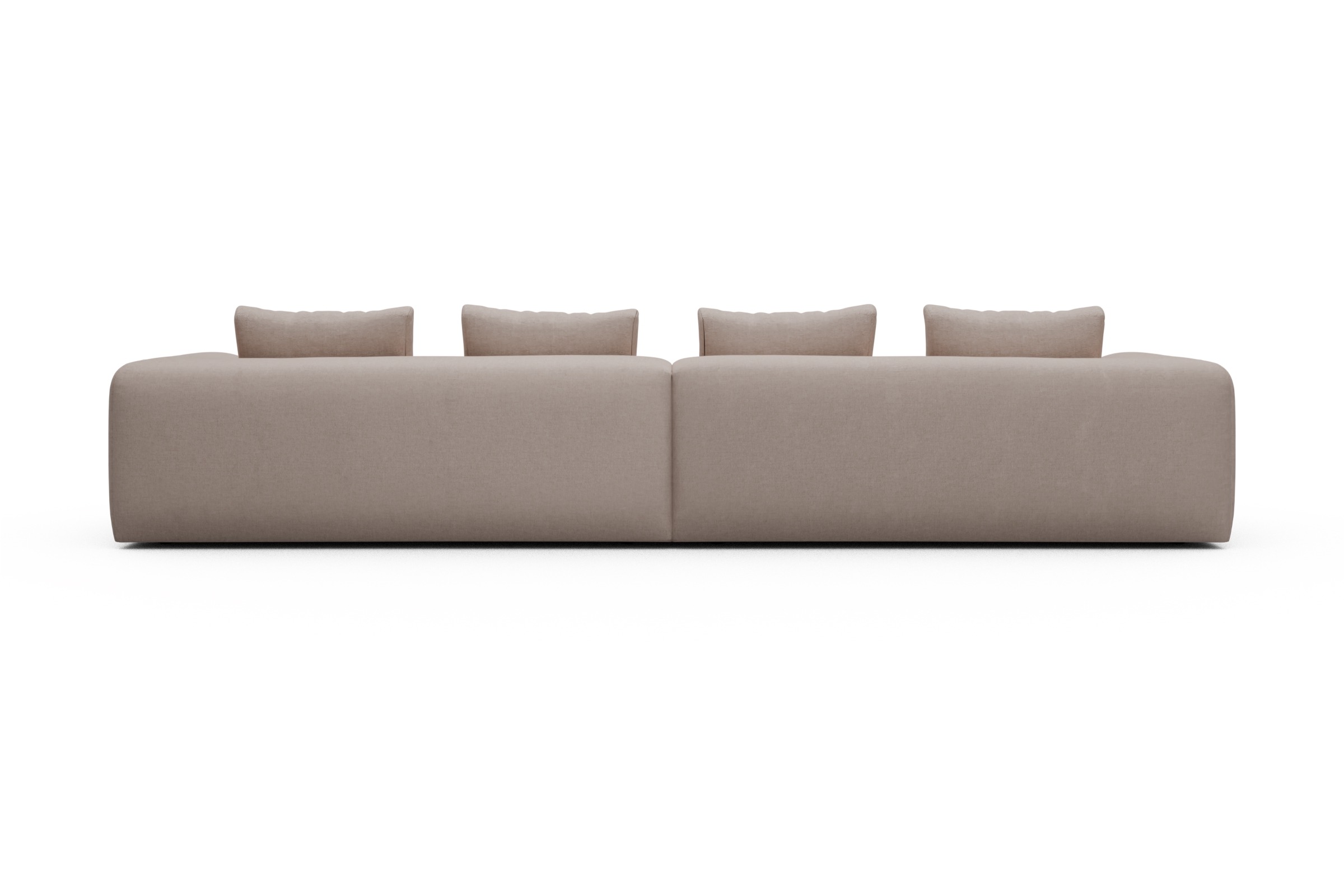 Sofa Modulares XXL Sofa Fred 5-Sitzer Weda-Sand