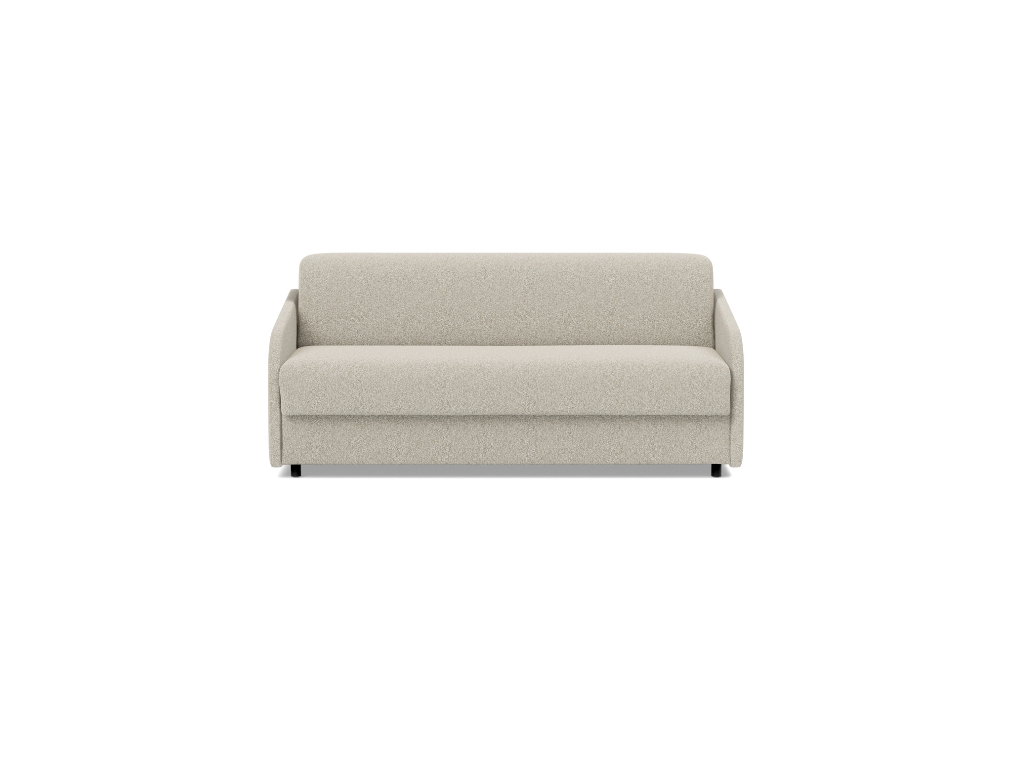 Schlafsofa Eivor mit Memory-Matratze 140 Boucle Skandi 539-Beige