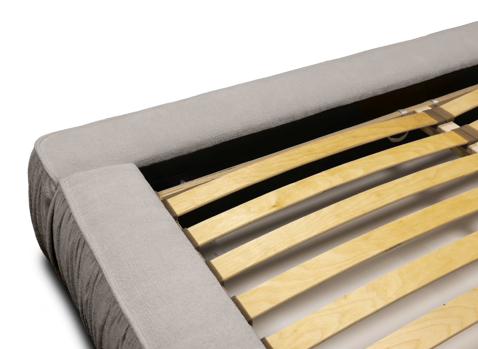 Polsterbett Beyond Chenille 140x200 mit Metallrahmen Perfect Harmony 04