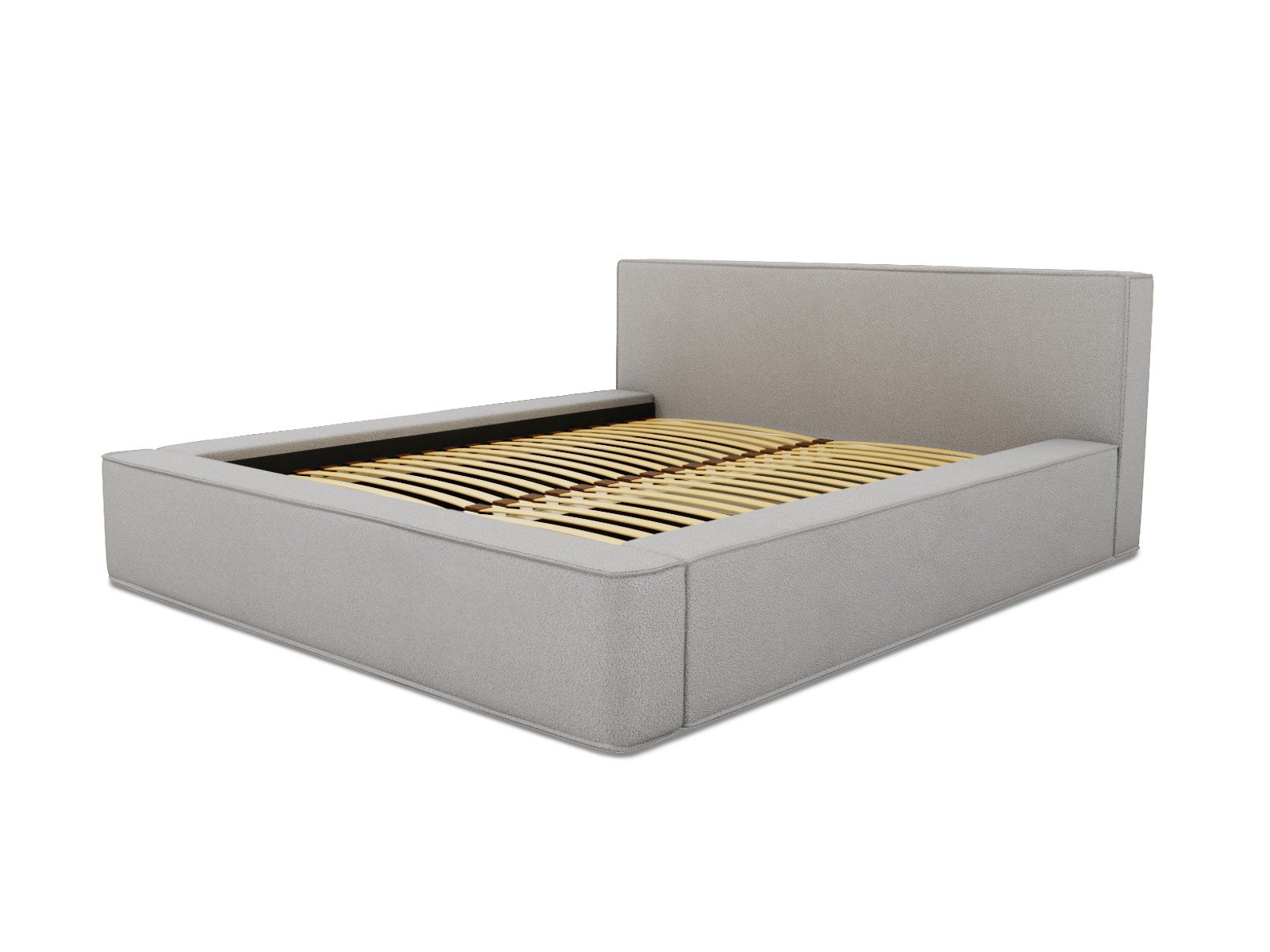 Polsterbett Delano Boucle 140x200 mit Metallrahmen Now Or Never 83